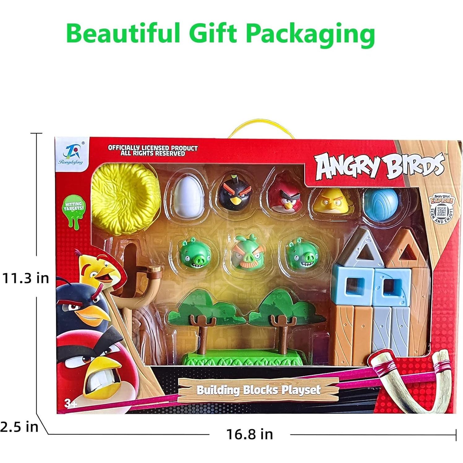 Juguete de Construcción Angry Birds 20 Piezas - SHANTOU