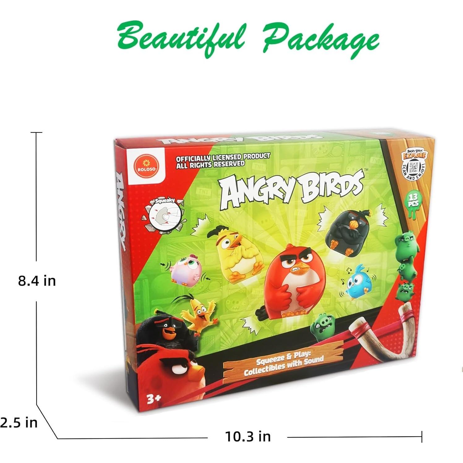 Conjunto de Juguetes Angry Birds 13 Figuras Coleccionables