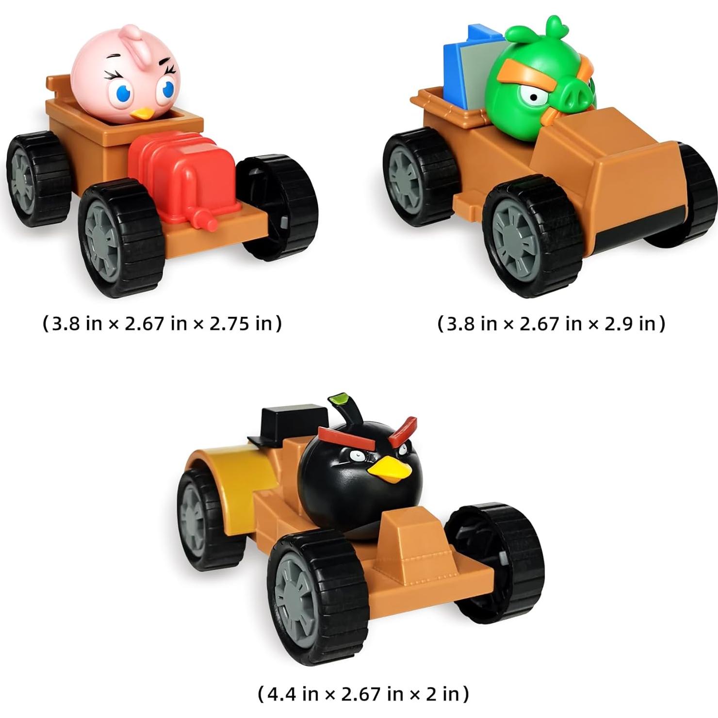 Juego de Juguetes Coleccionables Angry Birds Go - 6 Coches