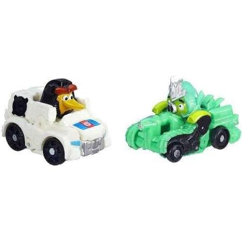 Hasbro Angry Birds Transformers Telepods Autobird Jazz vs Deceptihog Brawl