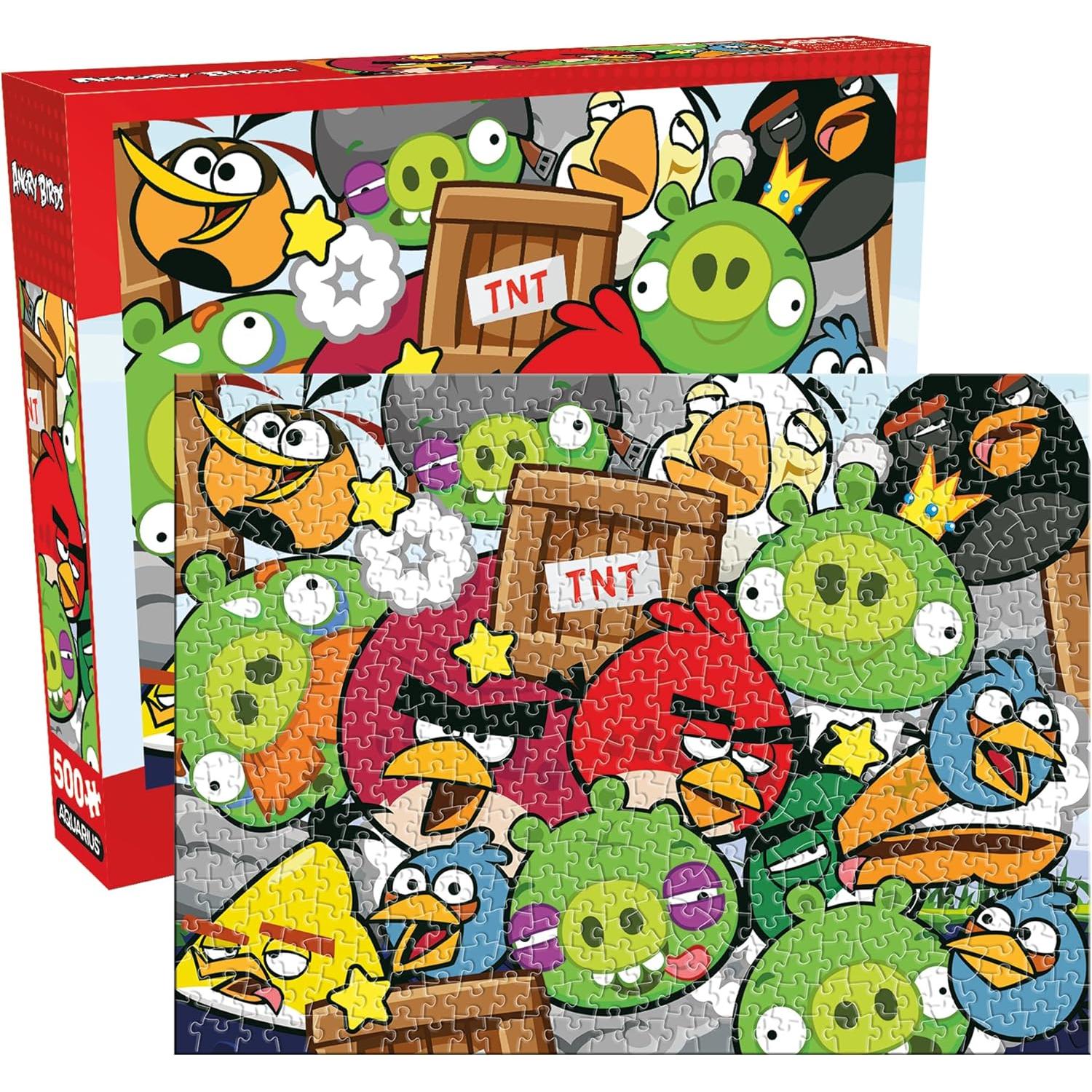 Rompecabezas Angry Birds 500 Piezas AQUARIUS 35.5x48.3 cm