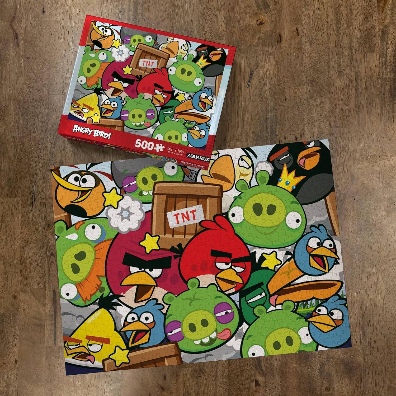 Rompecabezas Angry Birds 500 Piezas AQUARIUS 35.5x48.3 cm