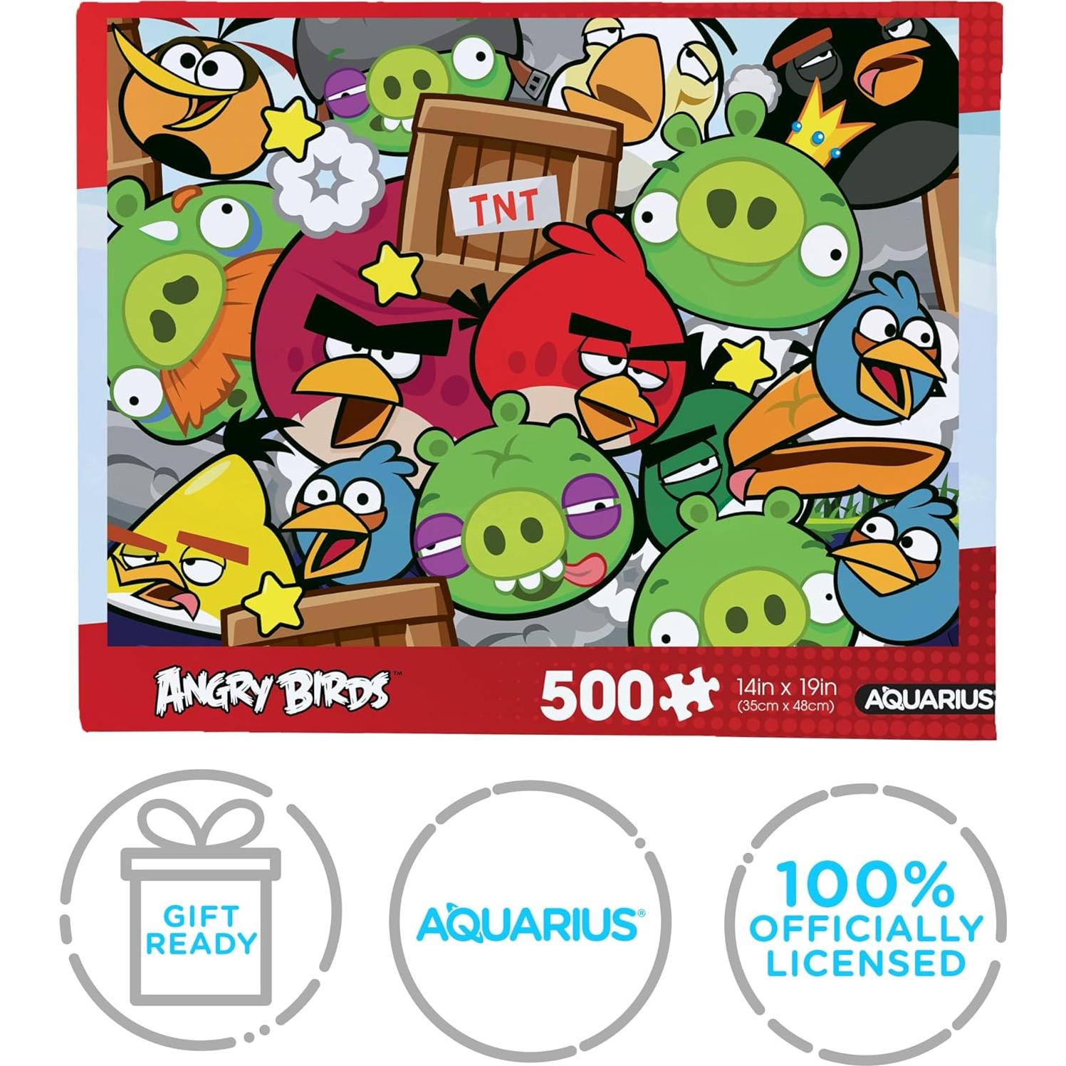 Rompecabezas Angry Birds 500 Piezas AQUARIUS 35.5x48.3 cm