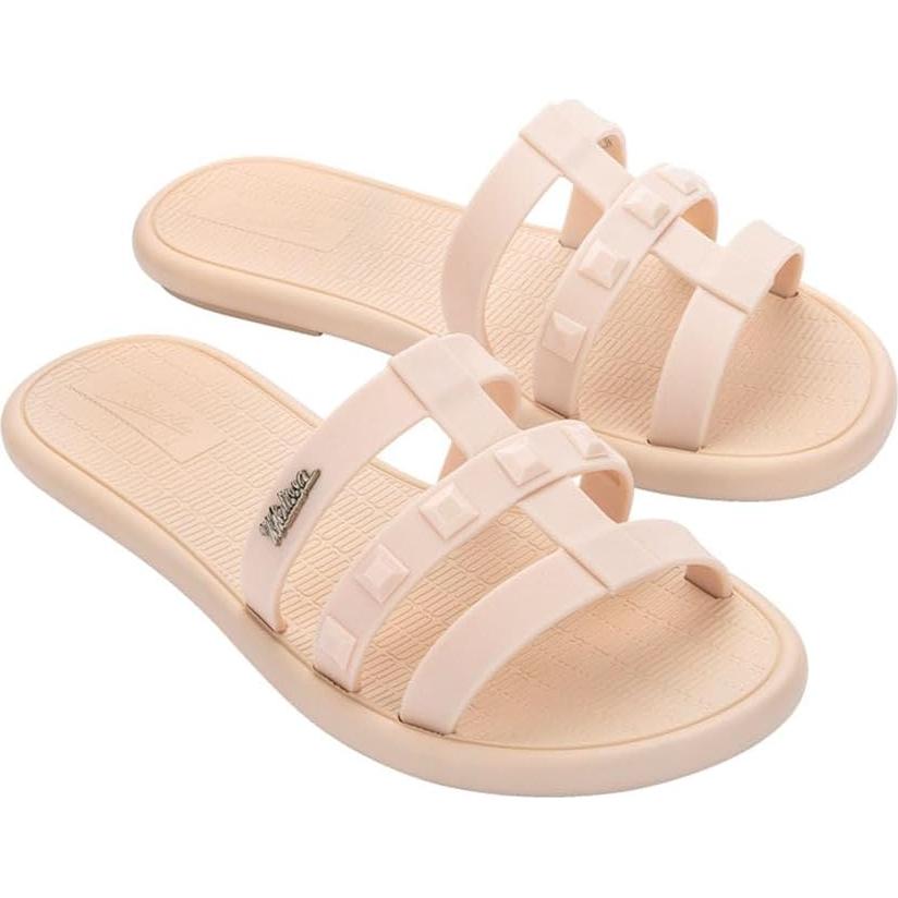 Sandalias Melissa Sun Atlantis para Mujeres - Beige 27x11x8cm