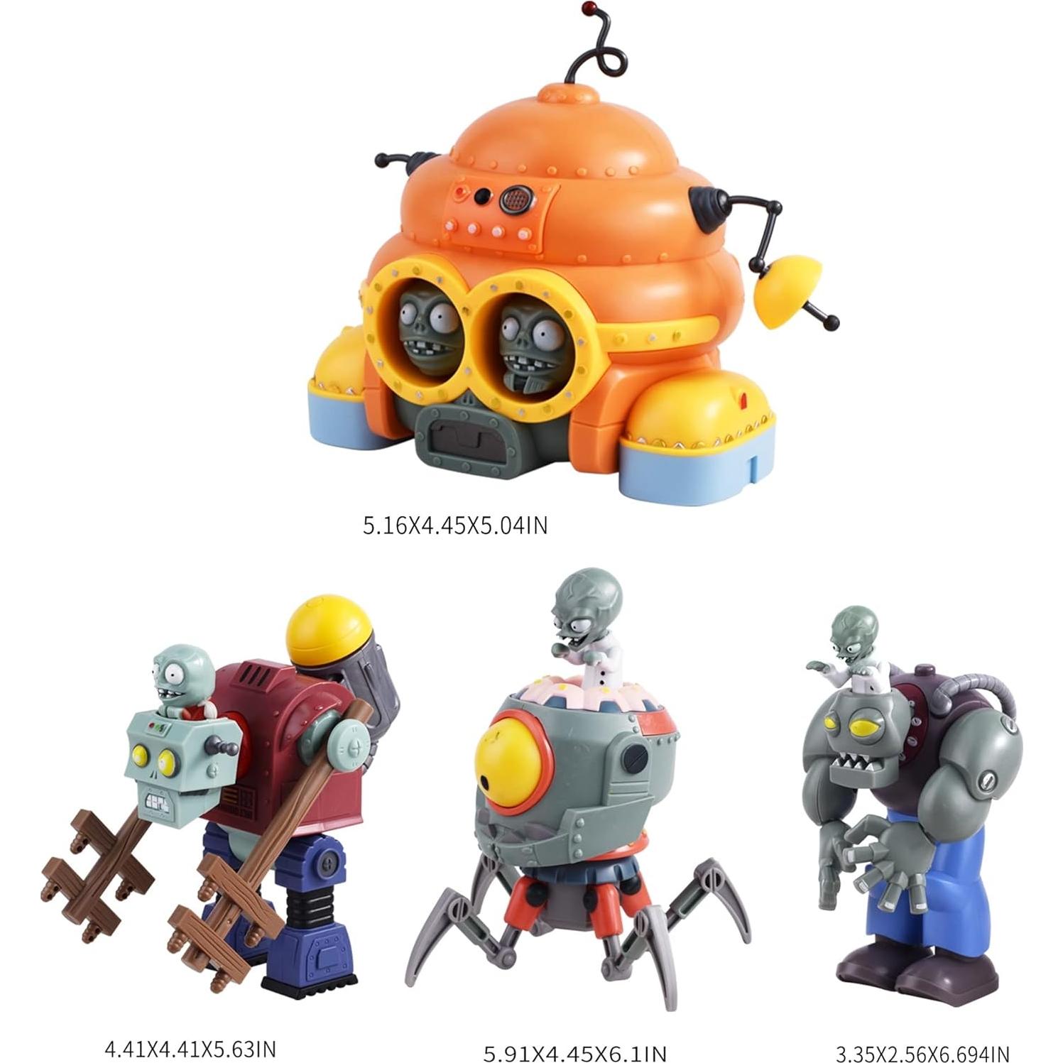 Conjunto de Figuras Plantas vs Zombies ROLOSO 668-202 Juguetes