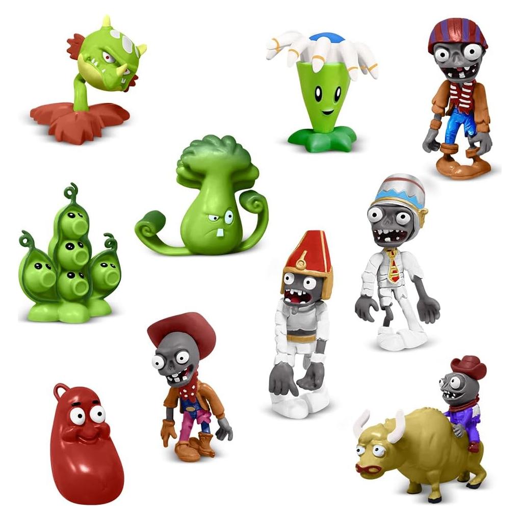 Conjunto de Figuras de Acción Genqiang, 10 Piezas PVC