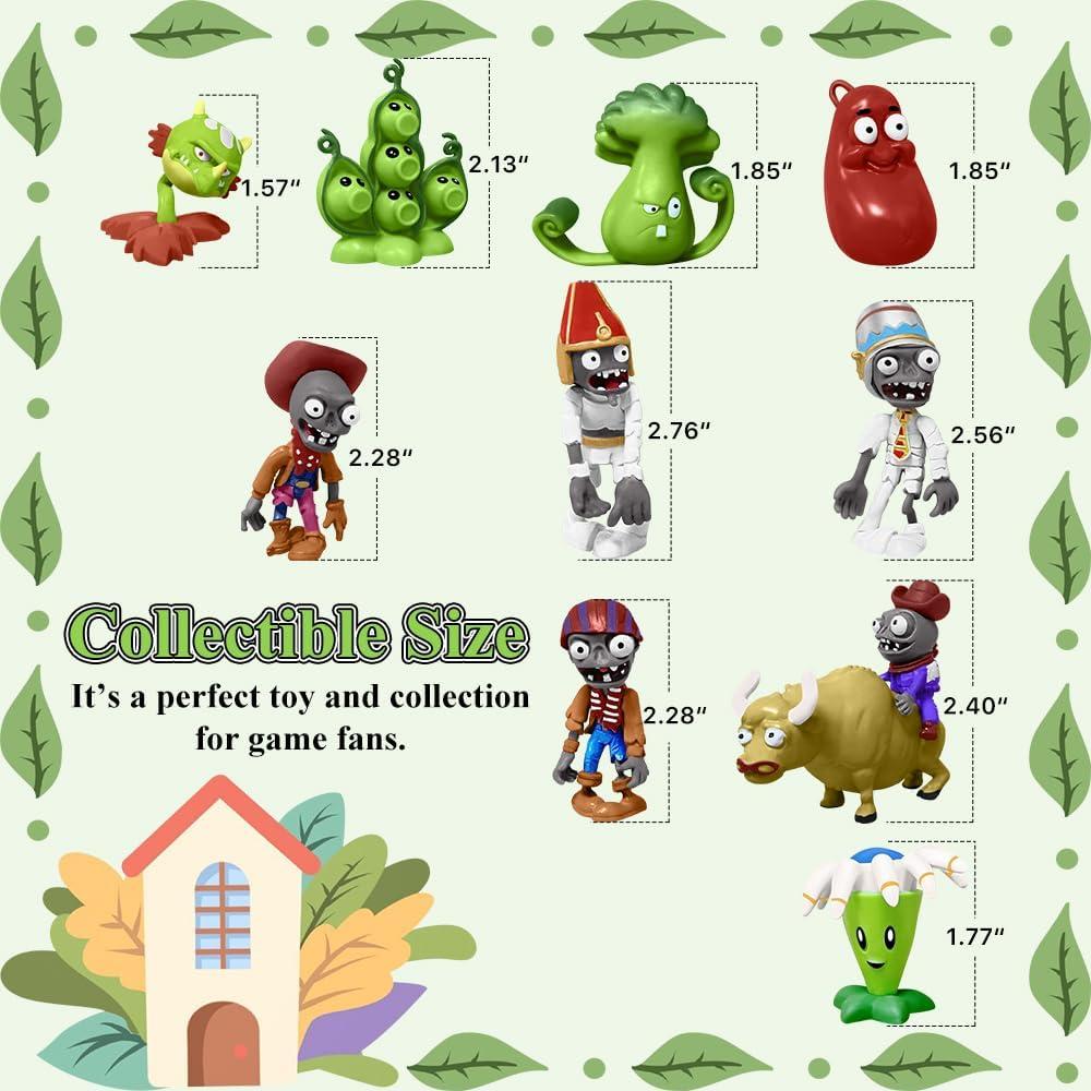 Conjunto de Figuras de Acción Genqiang, 10 Piezas PVC