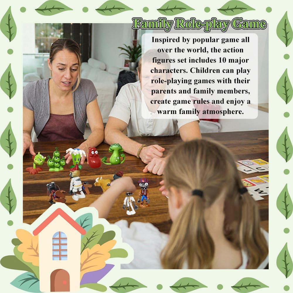 Conjunto de Figuras de Acción Genqiang, 10 Piezas PVC