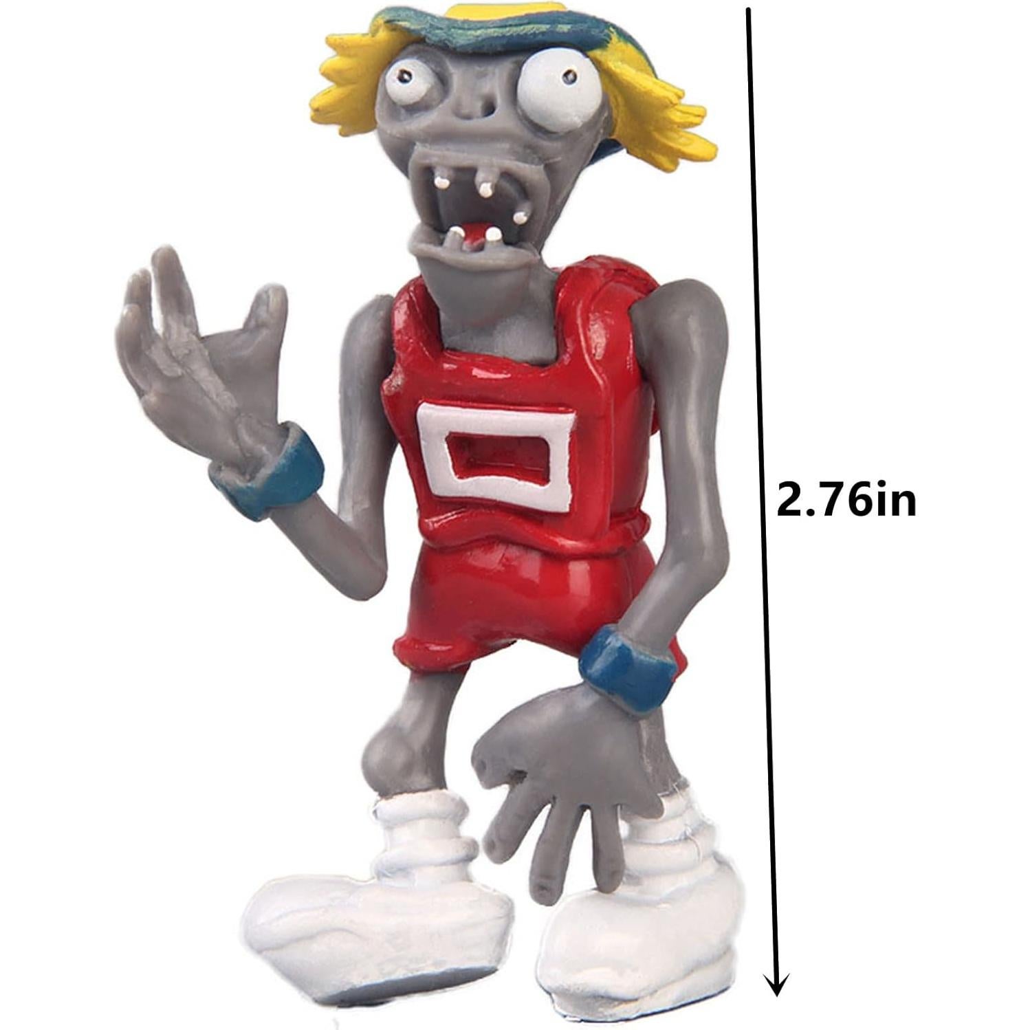 Conjunto de Juguetes de Plantas PVZ 17 PCS JHESAO PVC