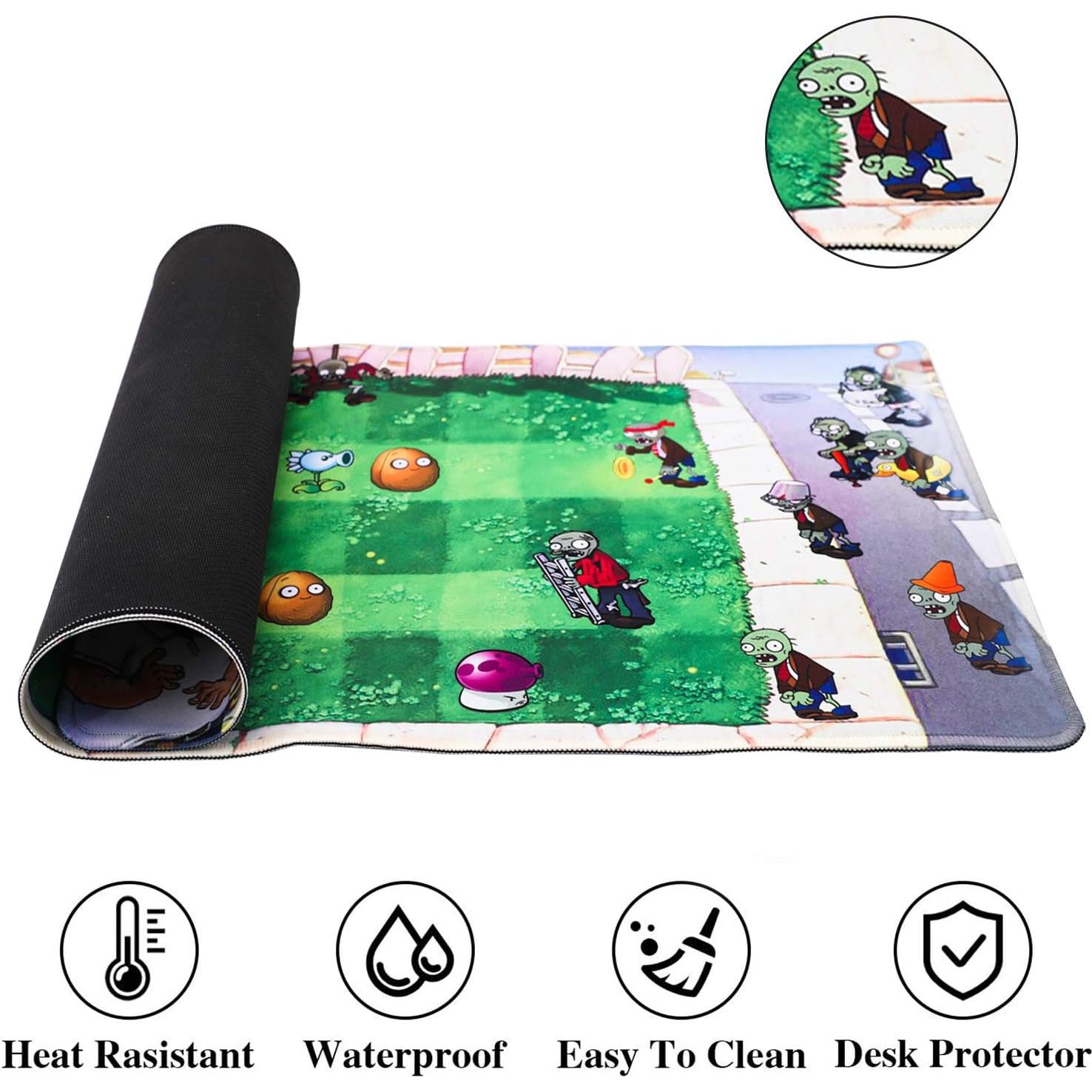 Mapa de Batalla PVC Plantas vs Zombies Maikerry 60x30cm