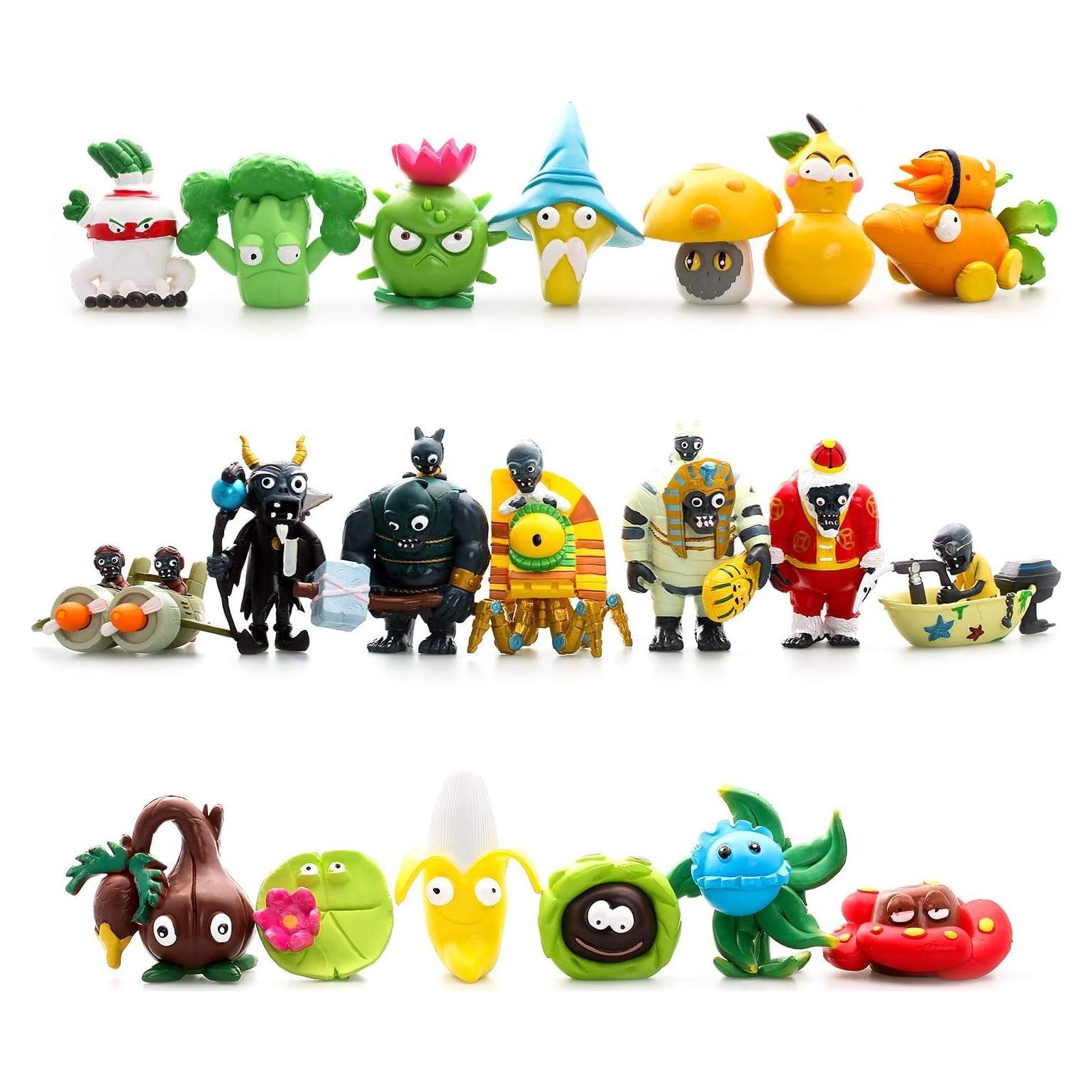 Set de Juguetes PVZ Maikerry 20 Piezas PVC para Niños