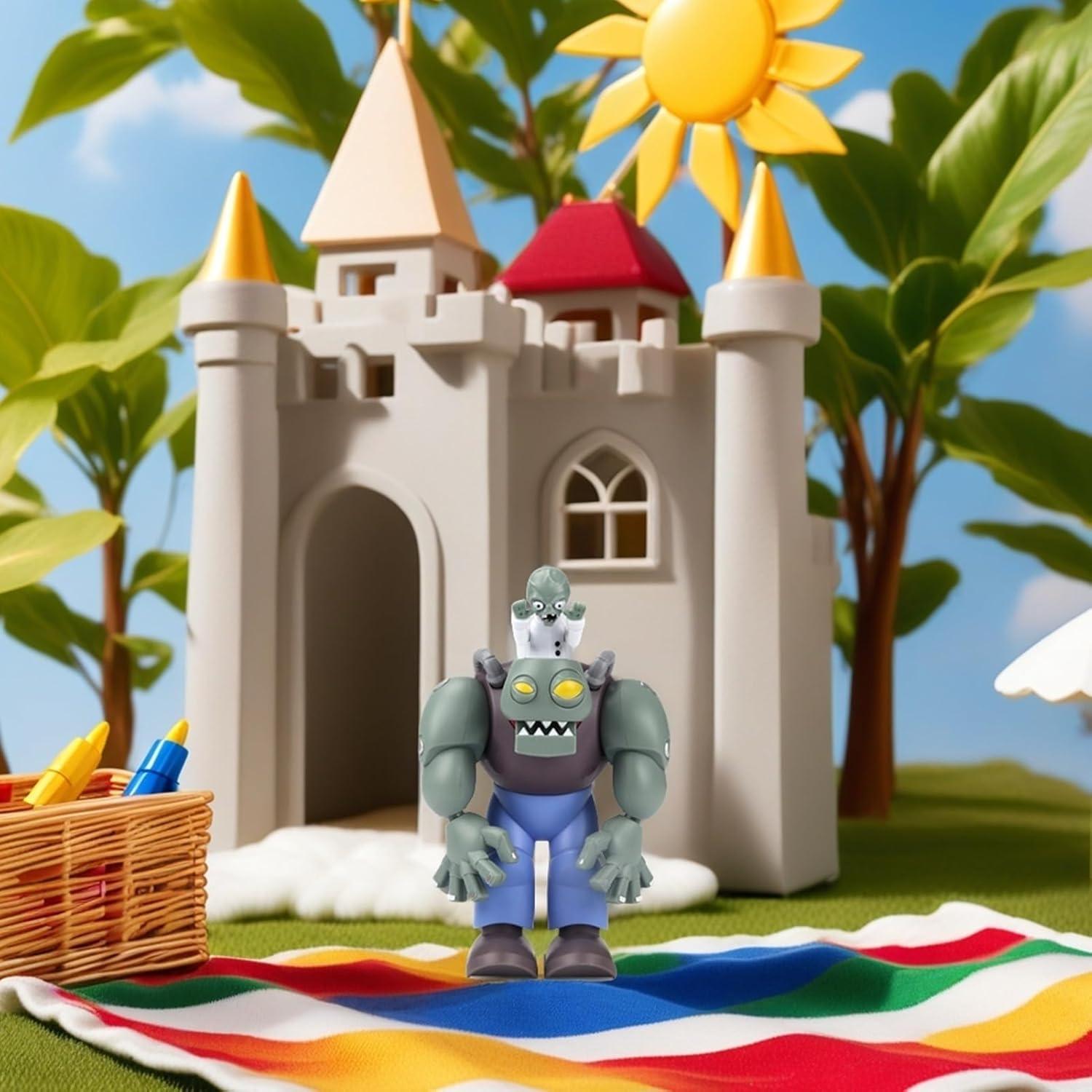 Figura de Acción Dr Zombies JHESAO PVZ 11.5 cm Ecológica