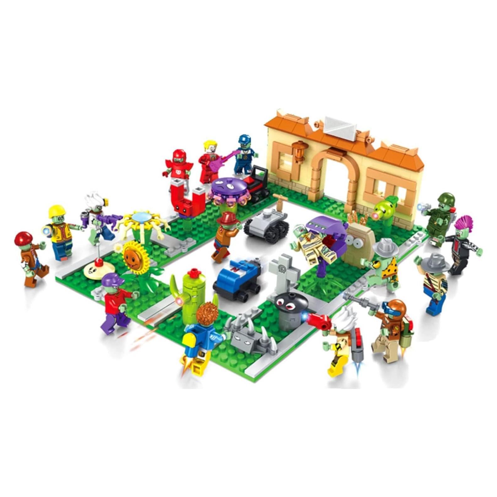 Juguete de Construcción Plantas y Zombies 687PCS Set PVZ