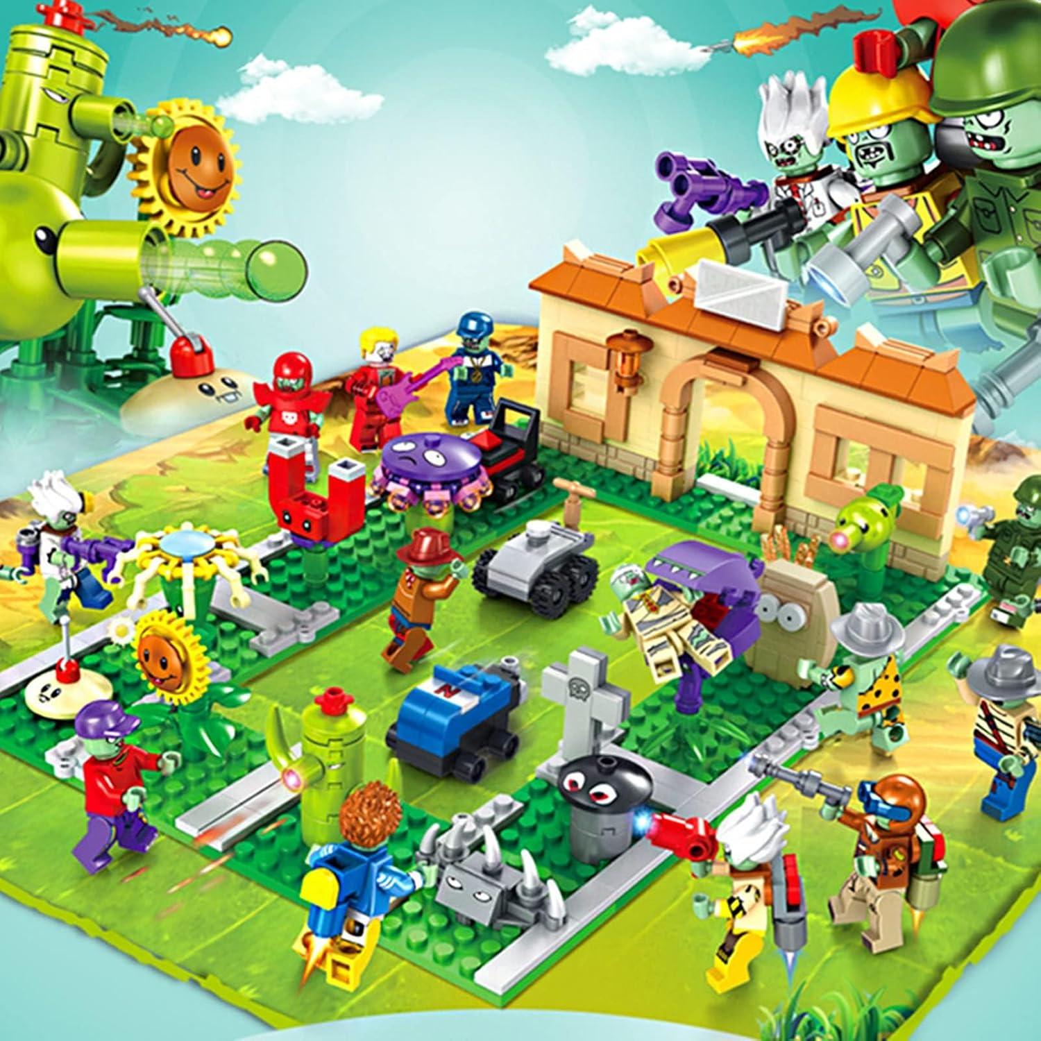Juguete de Construcción Plantas y Zombies 687PCS Set PVZ