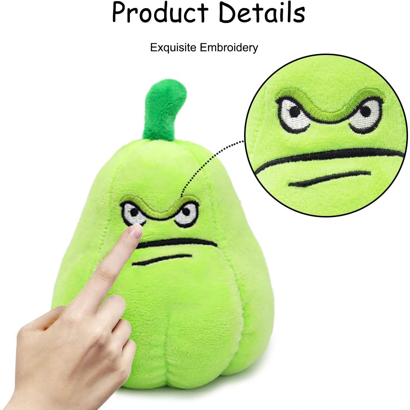 Set de 14 Peluches Plantas vs Zombis Maikerry - Regalo Infantil