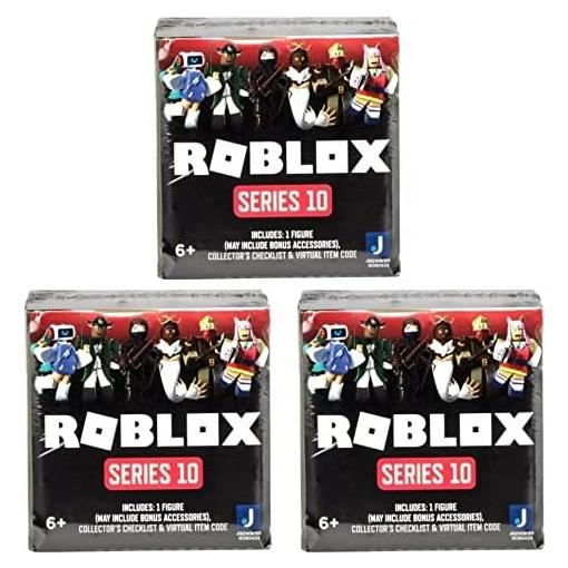 Colección de Acción Roblox Serie 10 - 3 Figuras Misteriosas