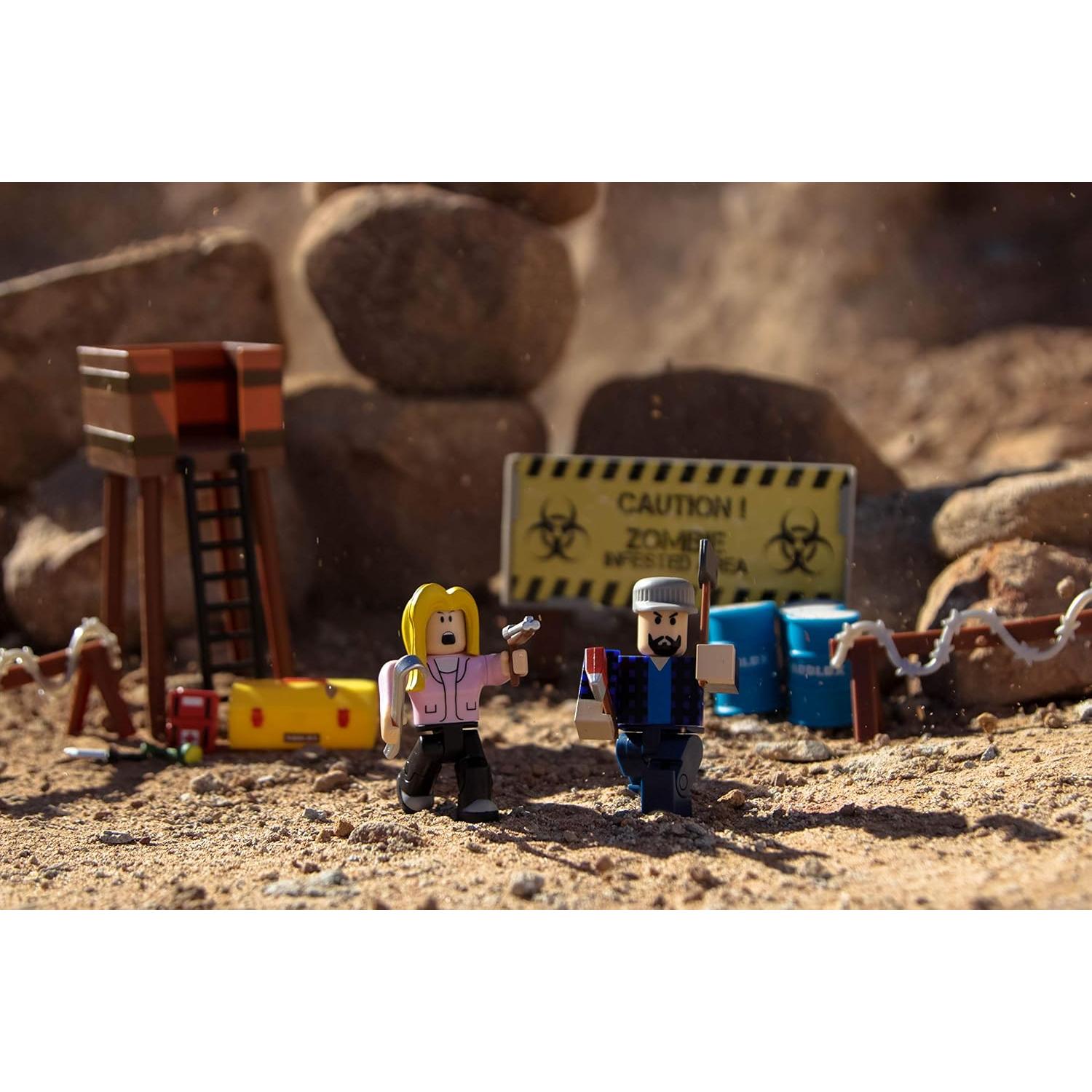 Juego de Acción Roblox - Colección Zombis con 4 Figuras