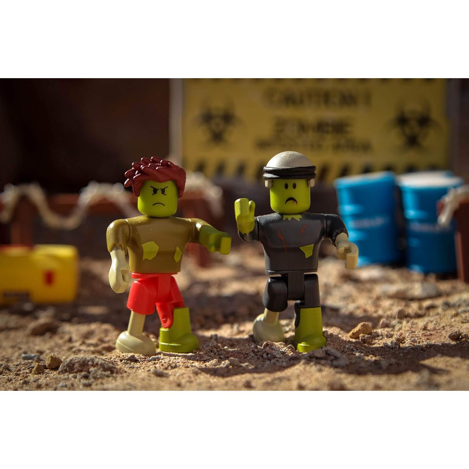 Juego de Acción Roblox - Colección Zombis con 4 Figuras