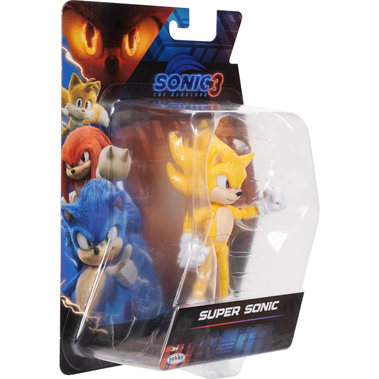 Figura de Acción Super Sonic 12.7 cm Jakks Pacific - Coleccionista
