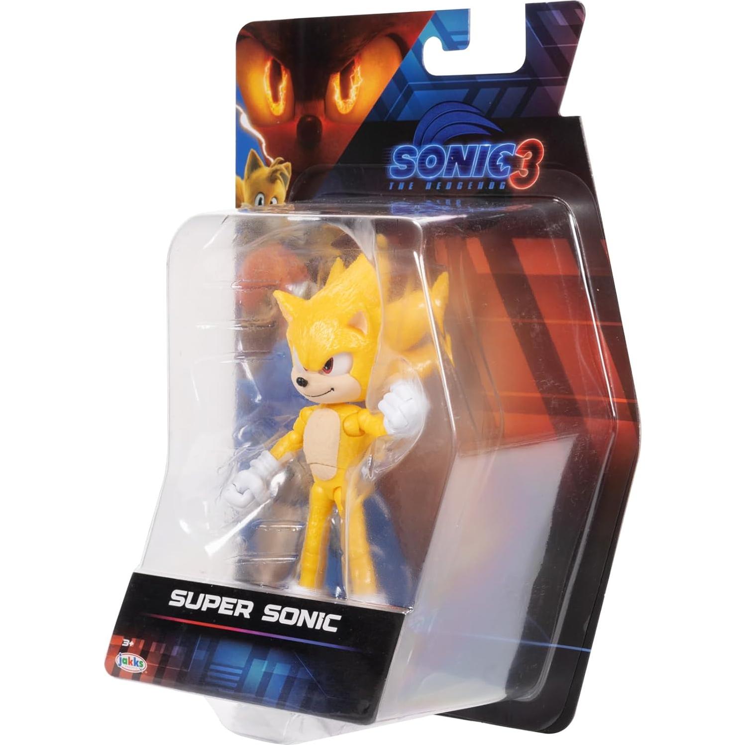 Figura de Acción Super Sonic 12.7 cm Jakks Pacific - Coleccionista