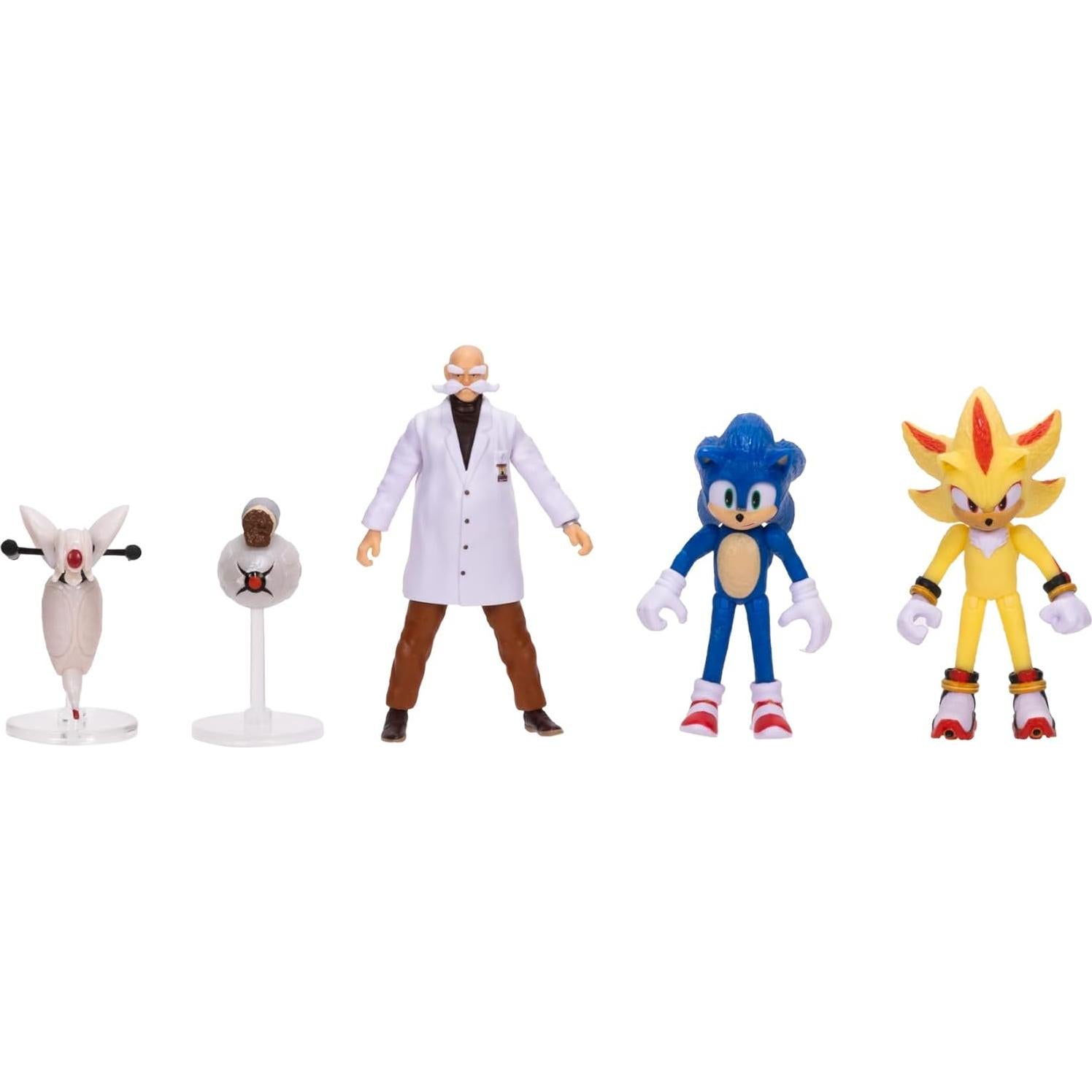 Figuras de Acción Sonic 3 Jakks Pacific - Paquete Coleccionista