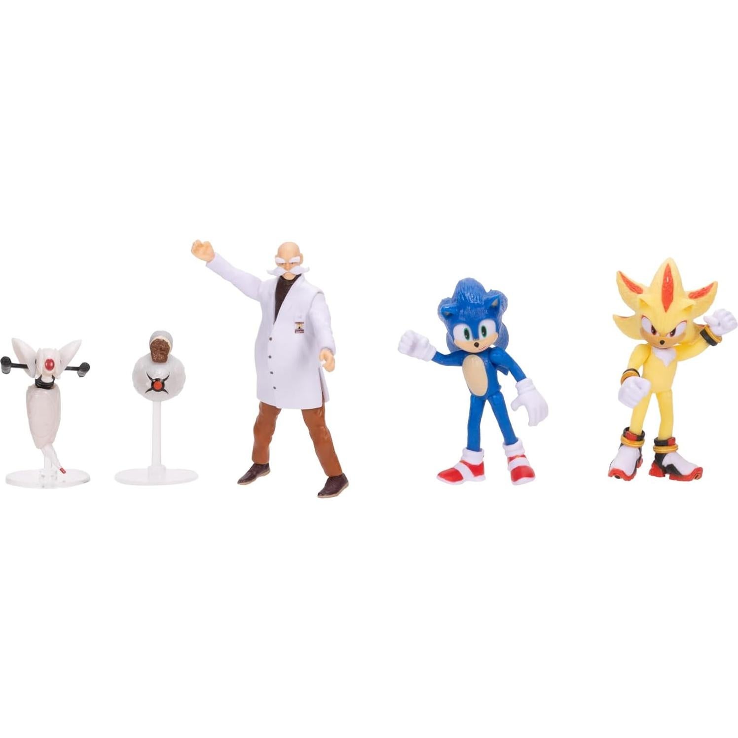 Figuras de Acción Sonic 3 Jakks Pacific - Paquete Coleccionista
