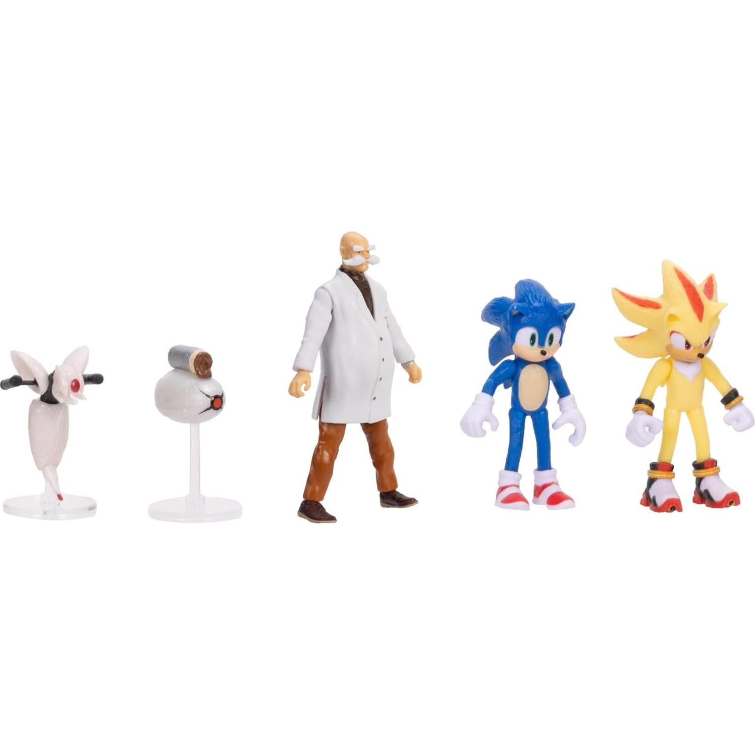Figuras de Acción Sonic 3 Jakks Pacific - Paquete Coleccionista