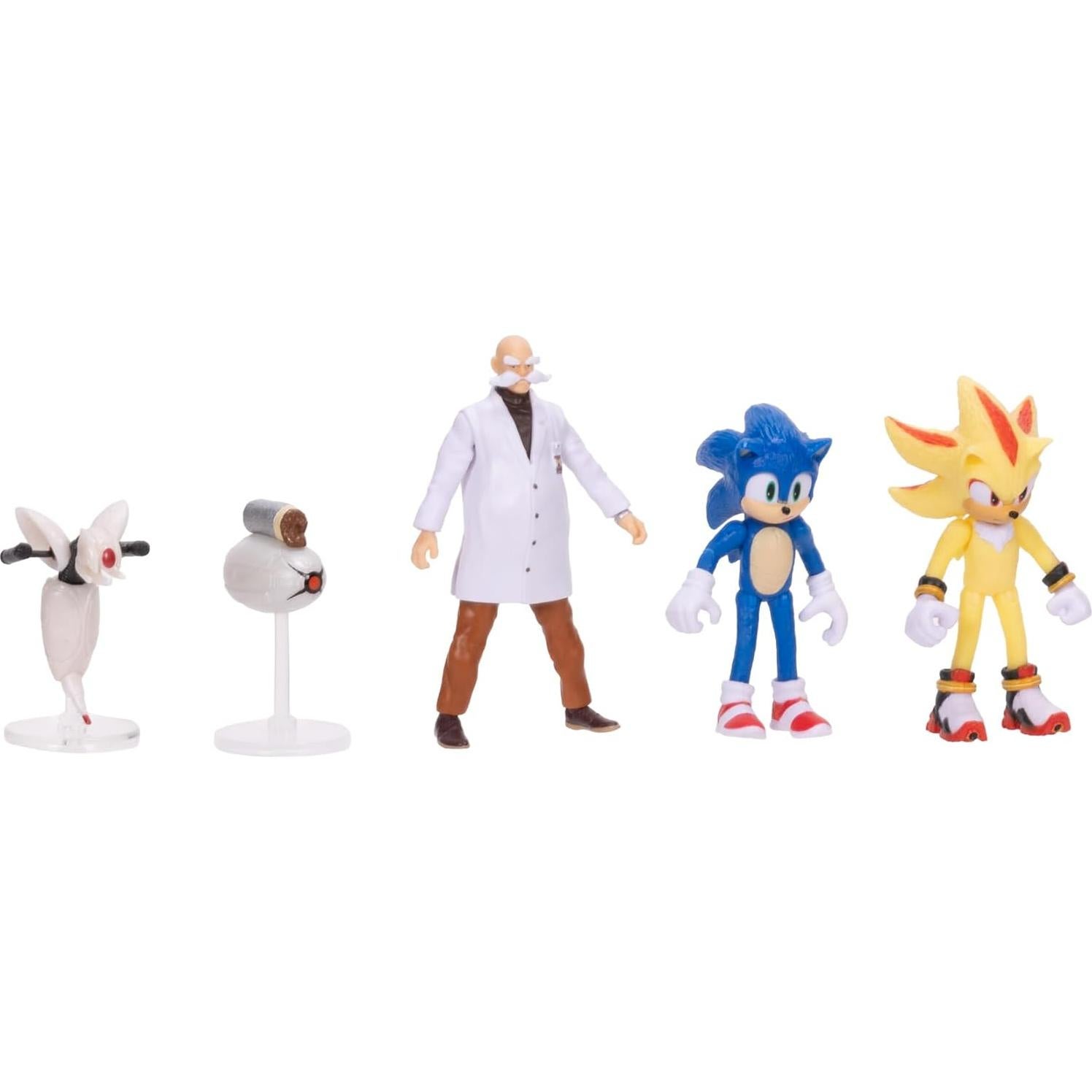 Figuras de Acción Sonic 3 Jakks Pacific - Paquete Coleccionista