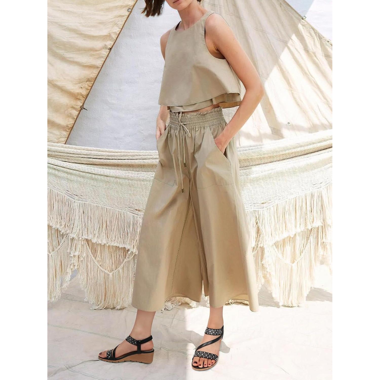 Sandalias Wedge TEMOFON para Mujeres Elegantes - Verano 2025