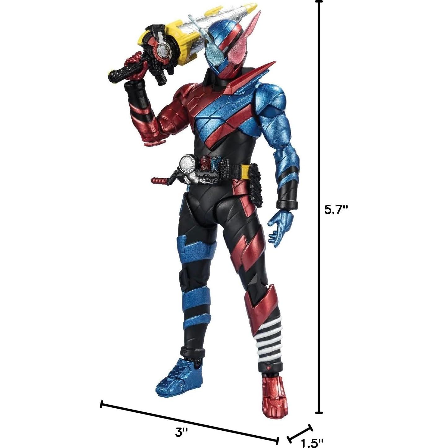 Figura de Acción Kamen Rider Build Bandai 14.5 cm con Drill Crusher