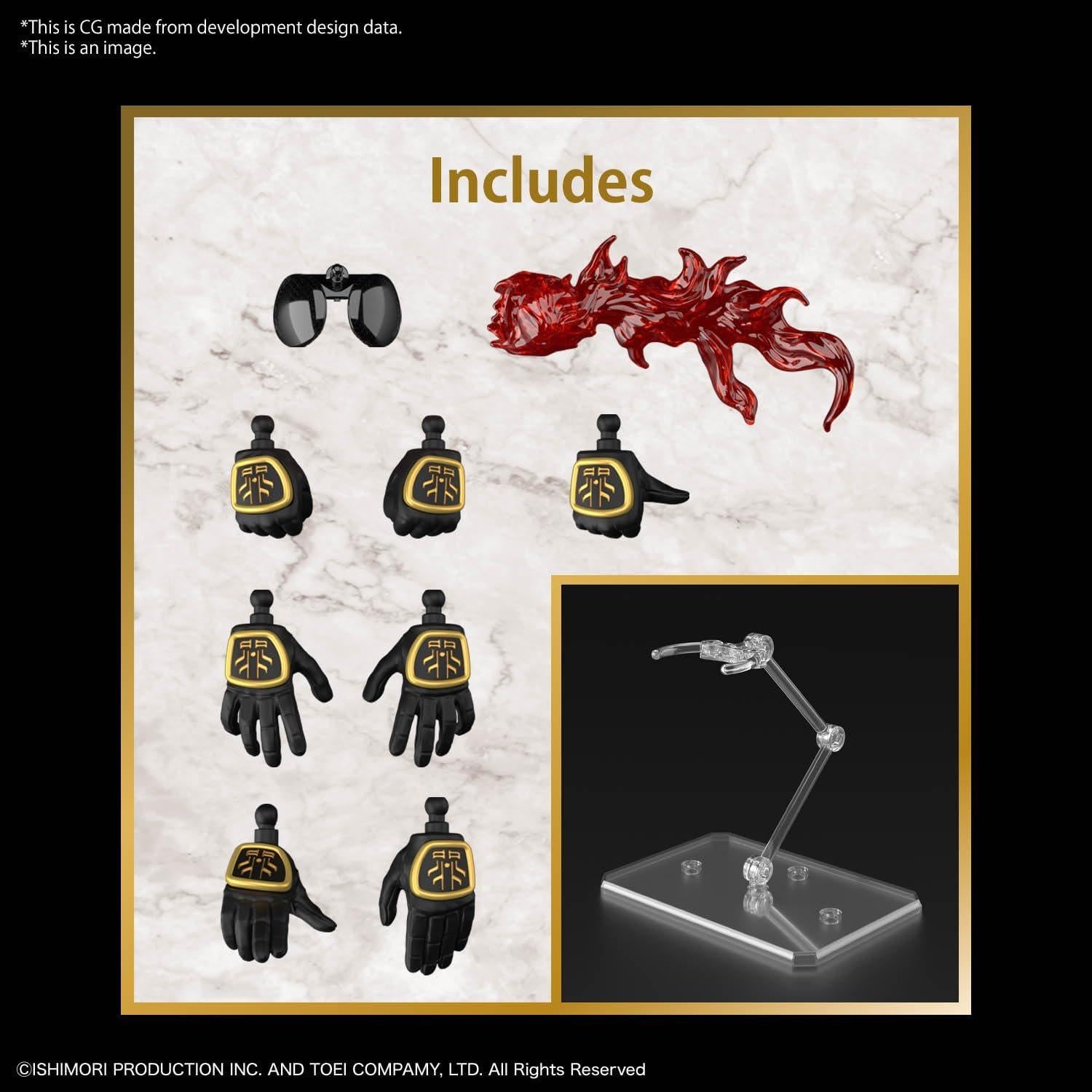 Kit de Modelo Kamen Rider Kuuga Forma Ultima Bandai 400g