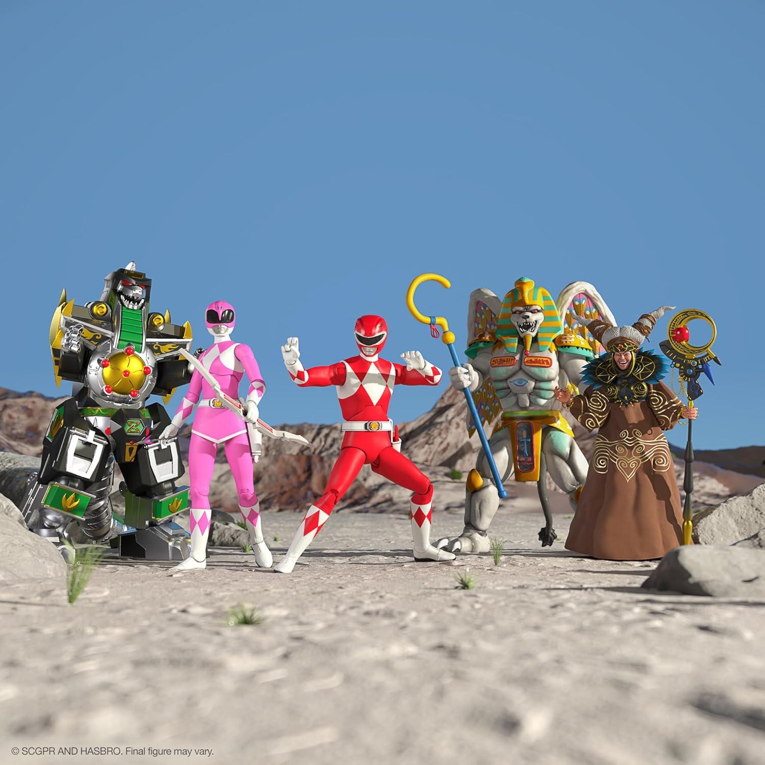 Figura de Acción Ranger Rojo Super7 ULTIMATES! 17.78 cm