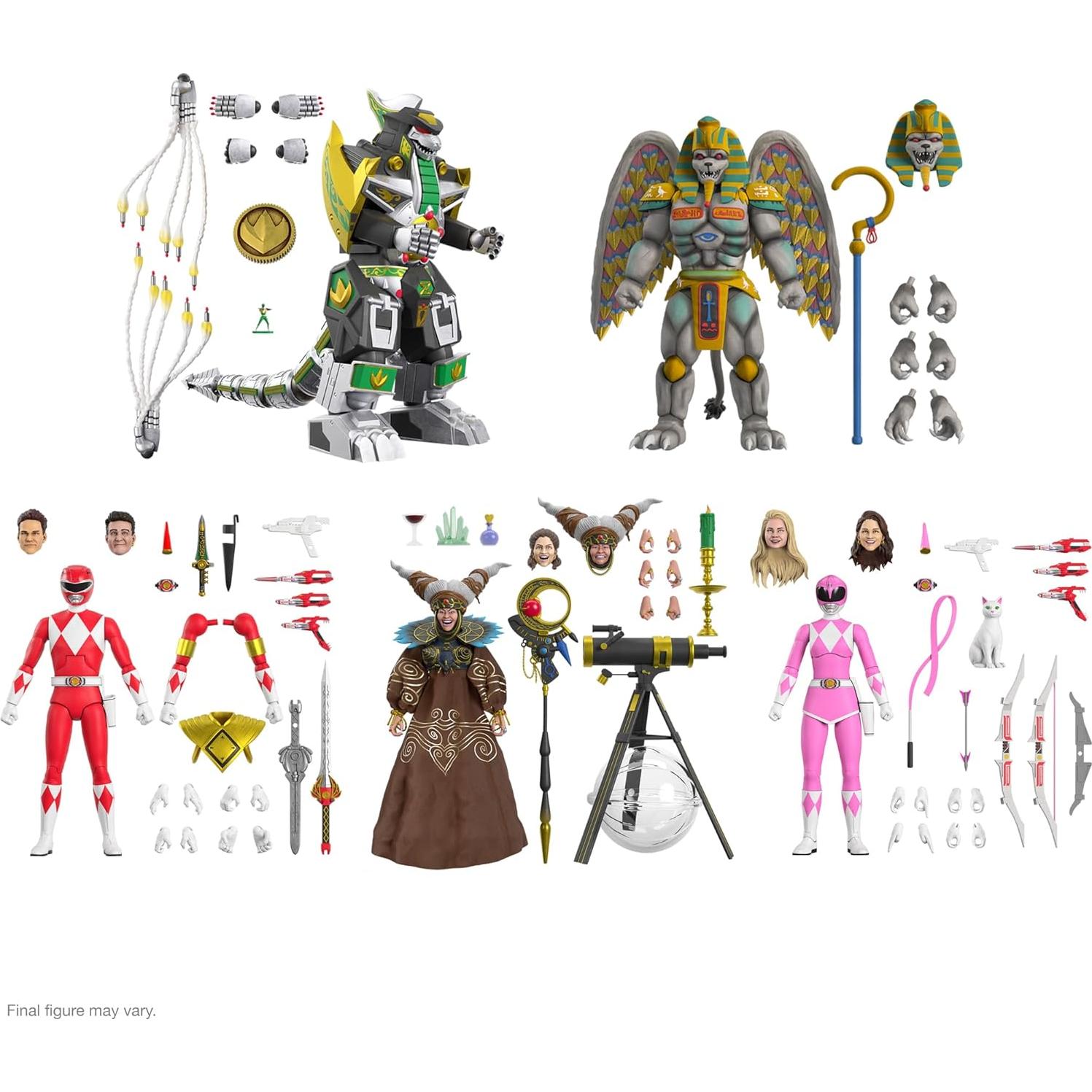 Figura de Acción Ranger Rojo Super7 ULTIMATES! 17.78 cm