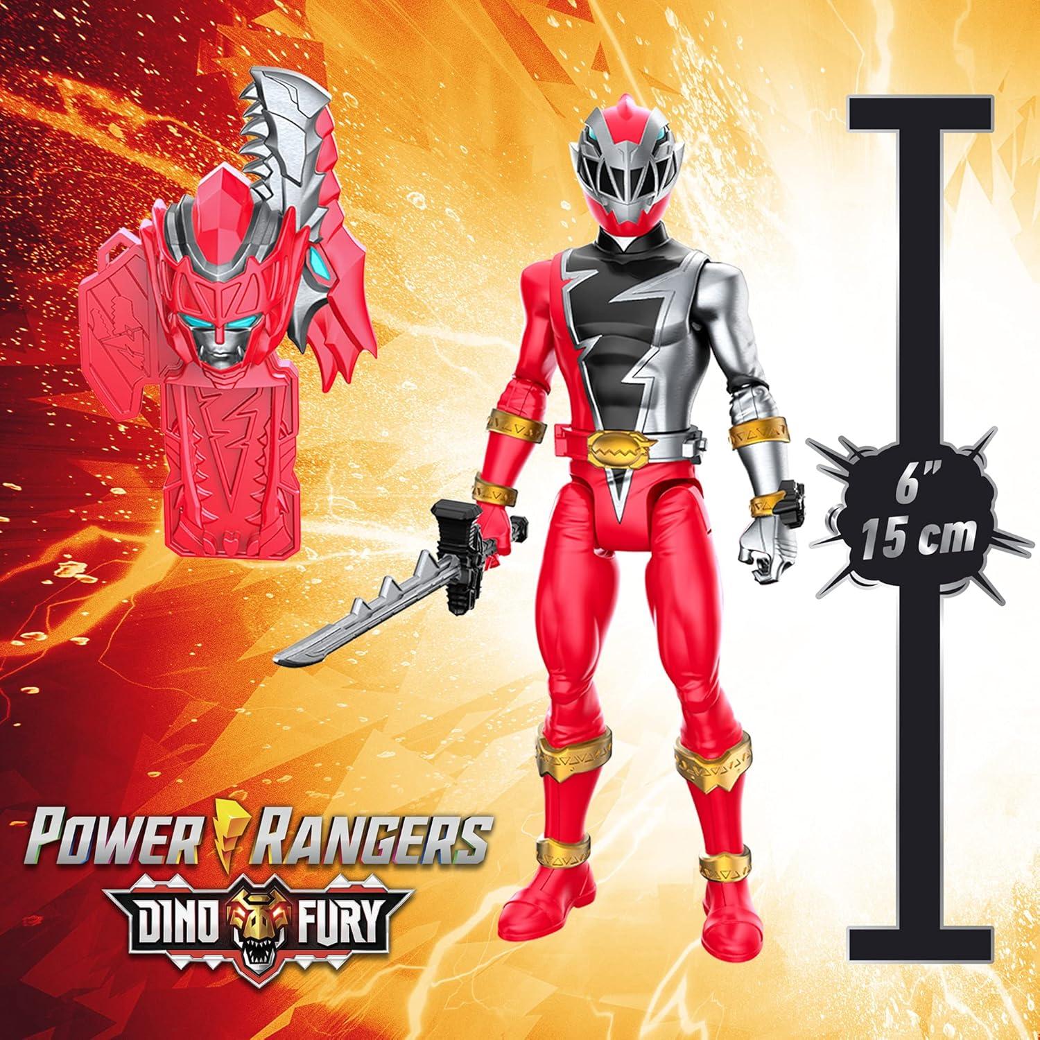 Power Rangers Dino Fury Multipack 5 Figuras 15 cm Hasbro