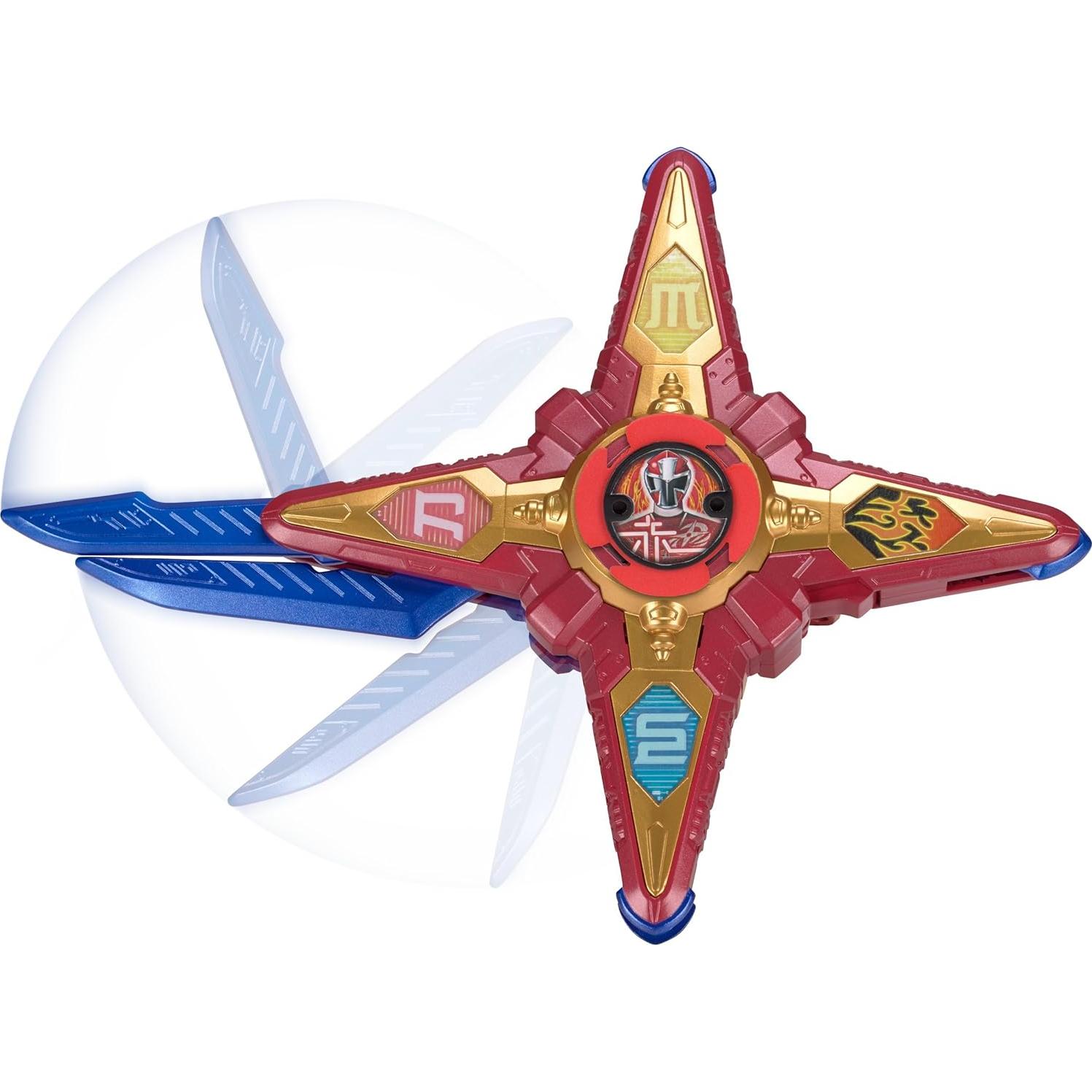 Power Rangers DX Ninja Battle Morpher con 2 Estrellas Ninja