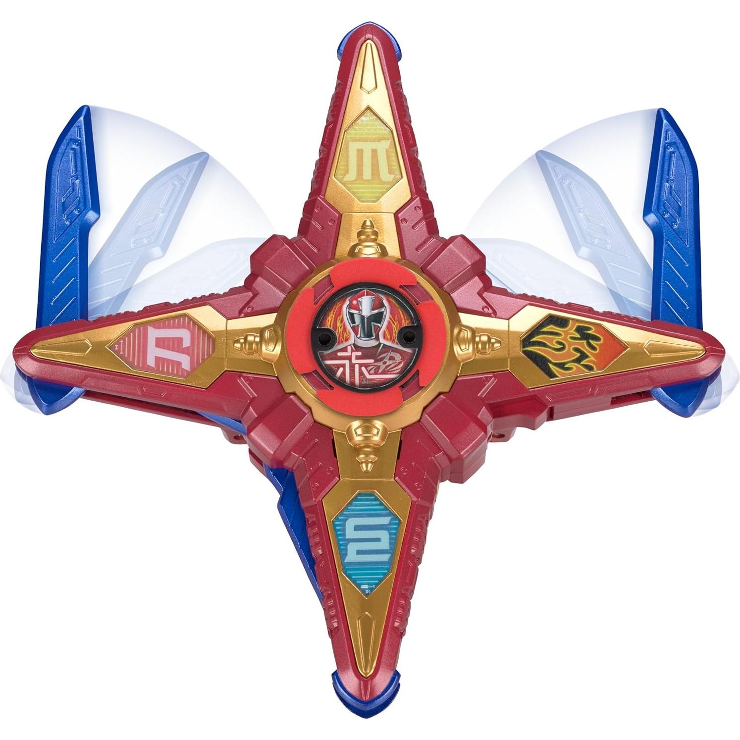 Power Rangers DX Ninja Battle Morpher con 2 Estrellas Ninja