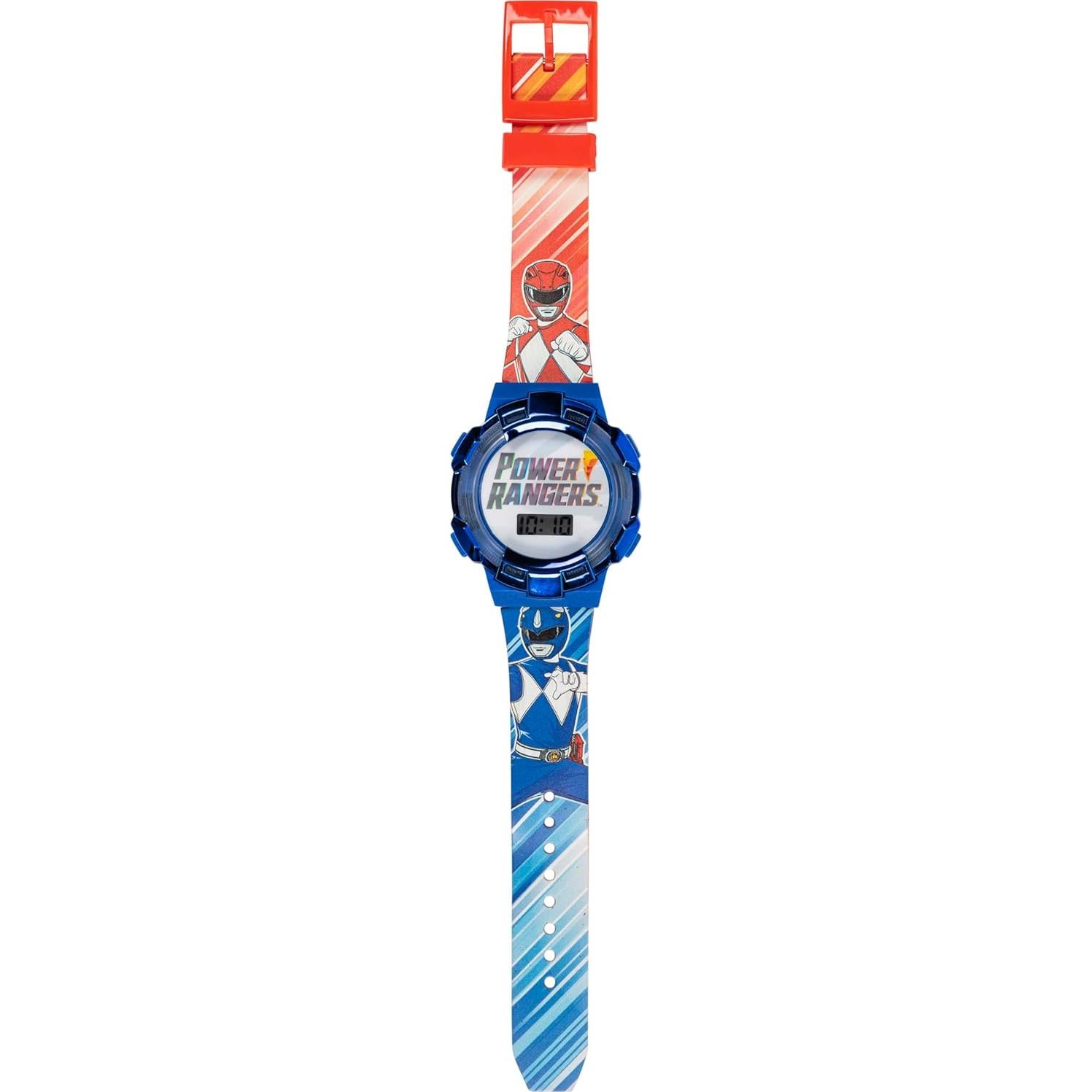 Reloj de Niños Power Rangers con Bisel Iluminado y Pantalla LCD