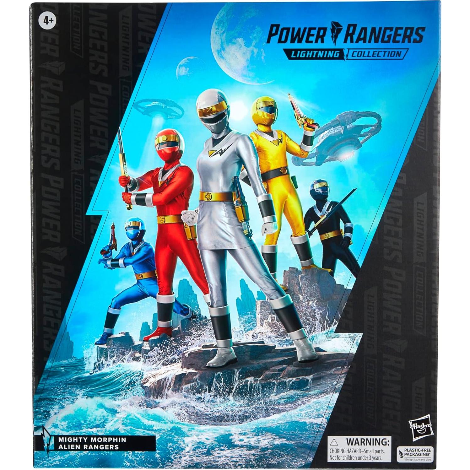 Figuras de Acción Power Rangers Lightning 5 Piezas 15 cm