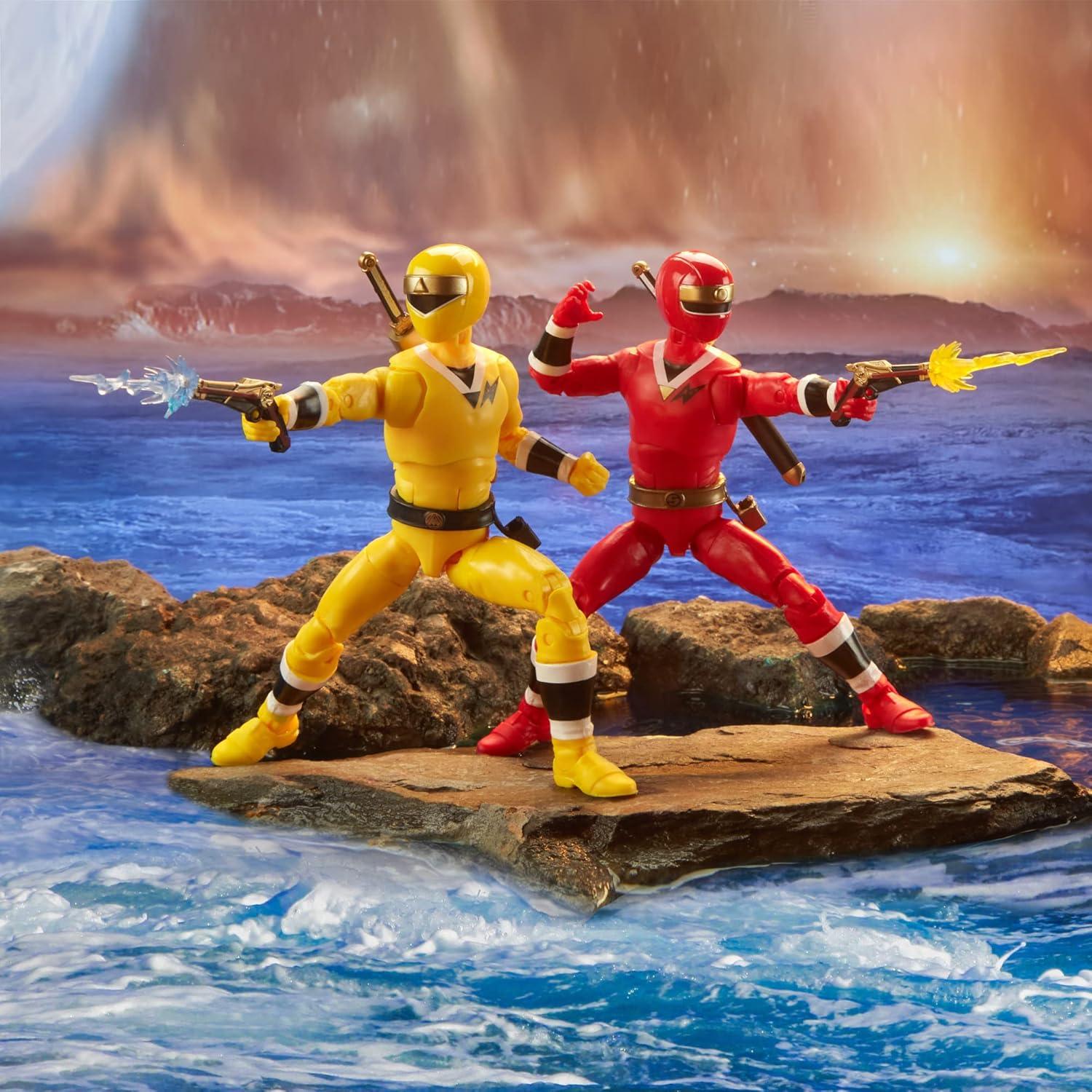 Figuras de Acción Power Rangers Lightning 5 Piezas 15 cm
