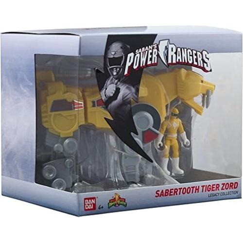 Figura de Acción Zord Tigre Dientes de Sable Bandai 6.35 cm