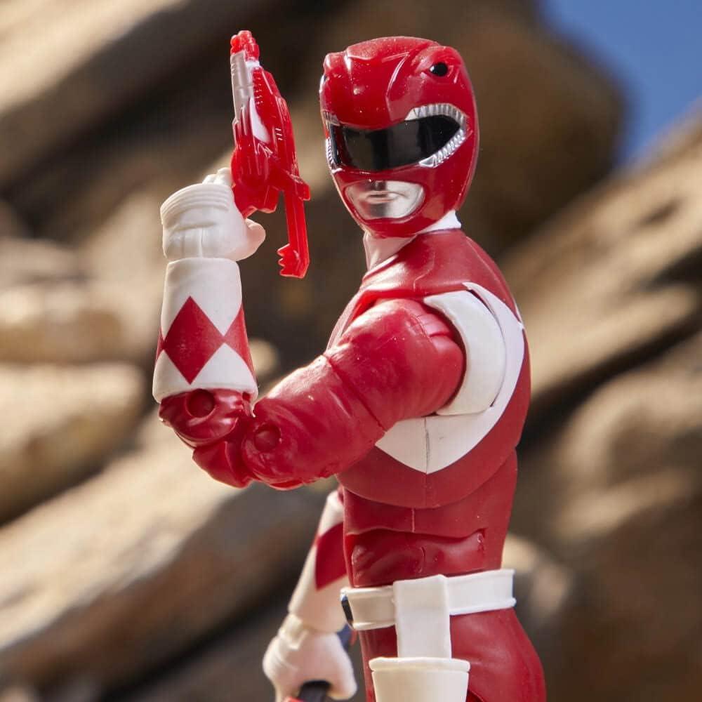 Figura de acción coleccionable Hasbro Mighty Morphin Red Ranger 15 cm