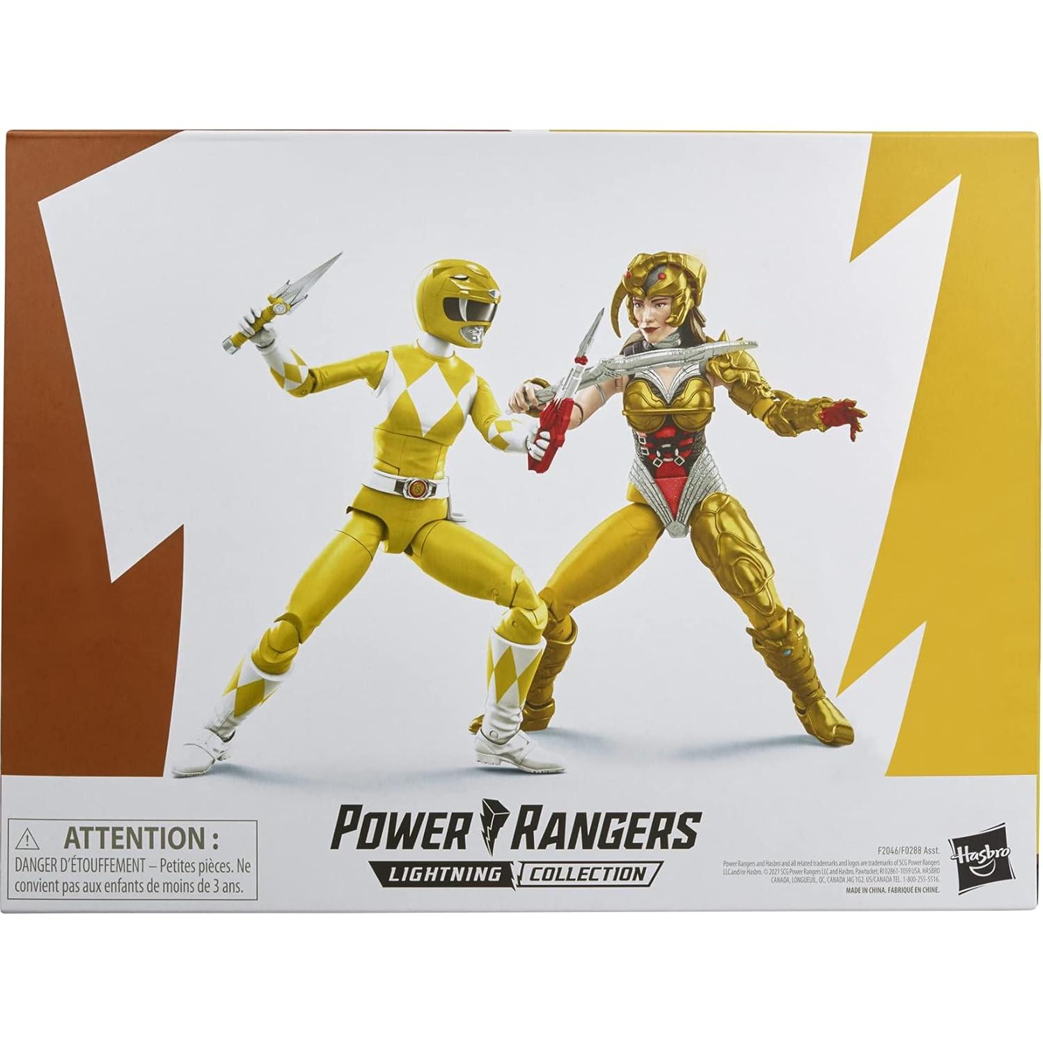 Figuras de Acción Power Rangers Lightning 6" Aisha y Scorpina