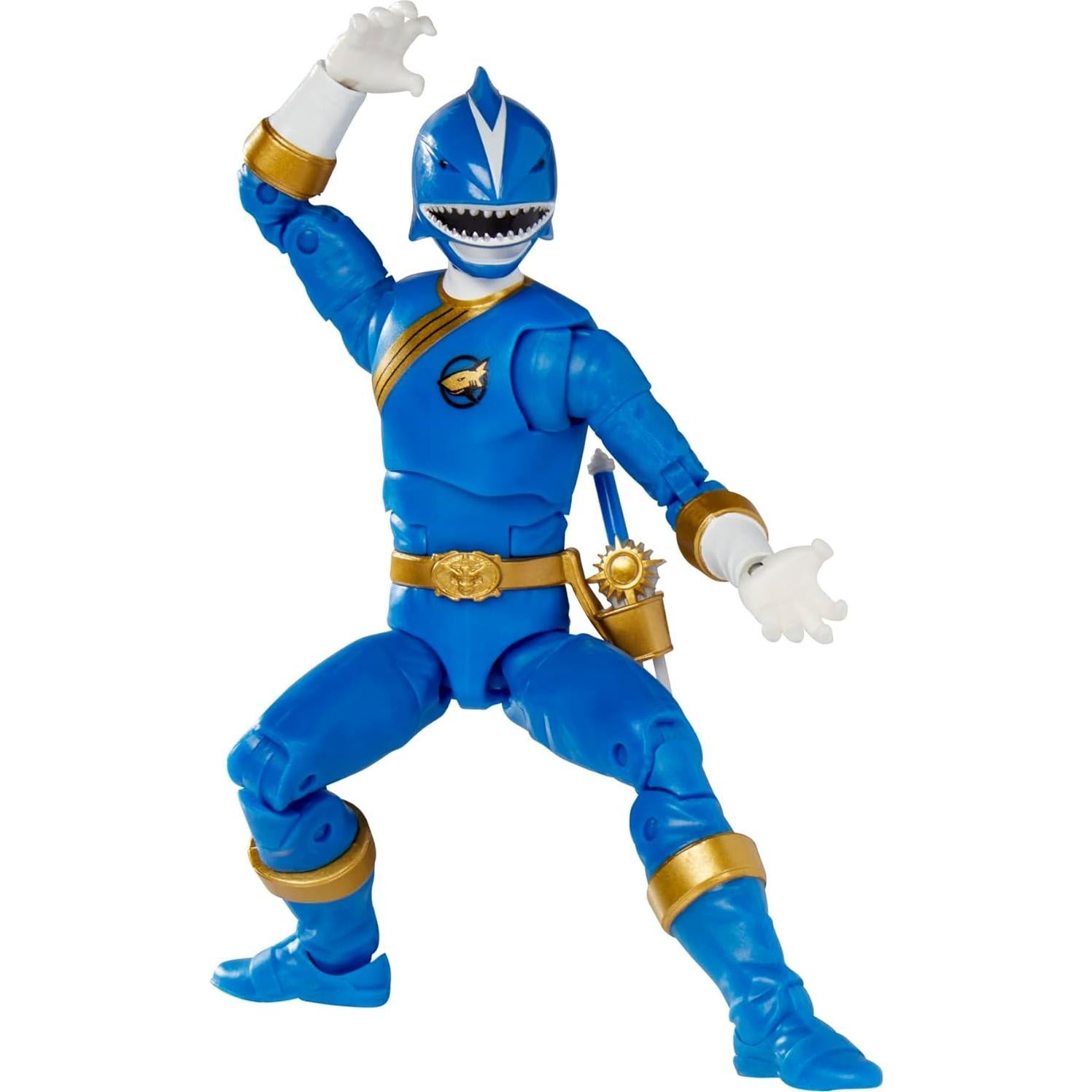 Figura de acción Power Rangers Lightning Wild Force Ranger Azul 15 cm
