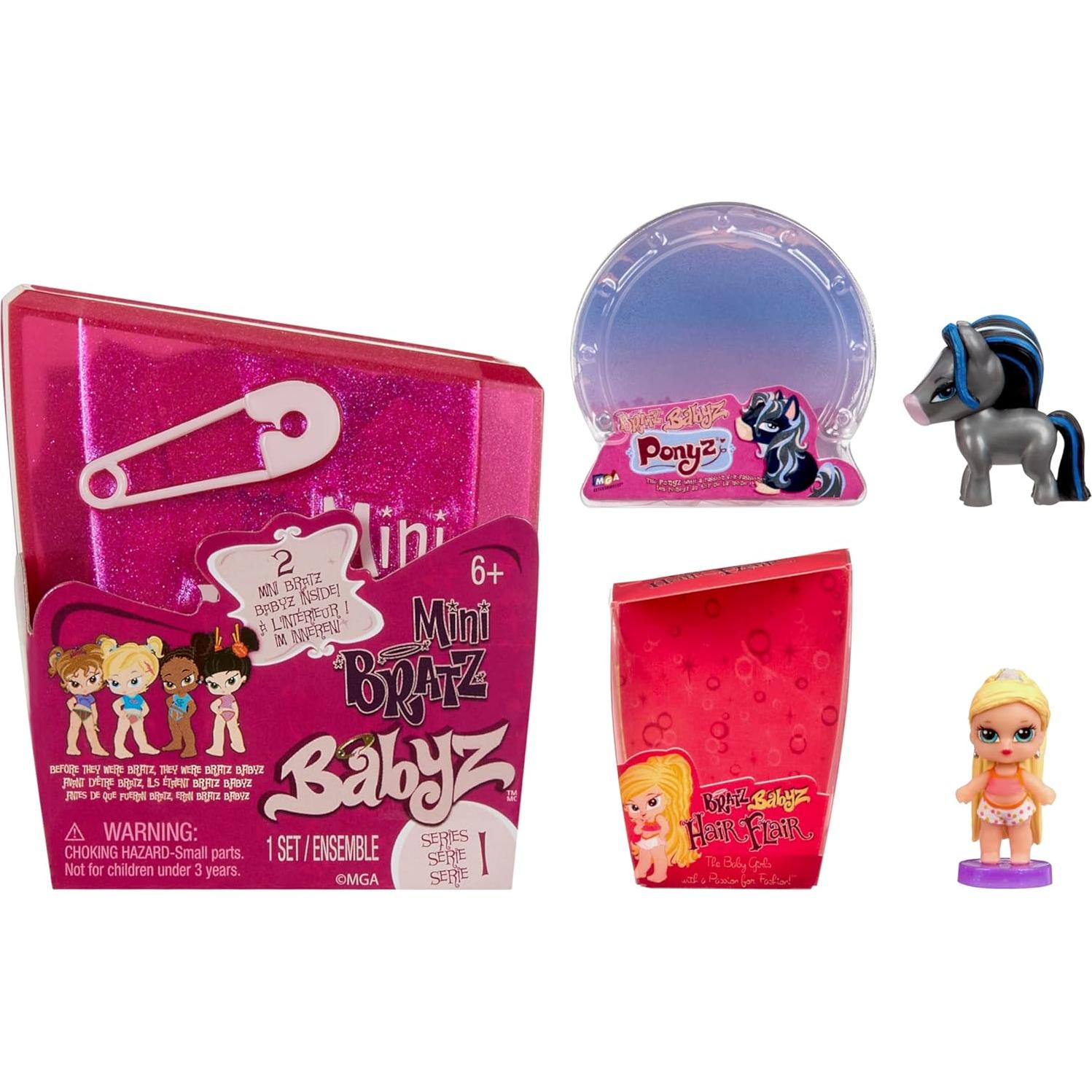 Figuras Coleccionables Mini Bratz Babyz MGA - 2 en Empaque Sorpresa