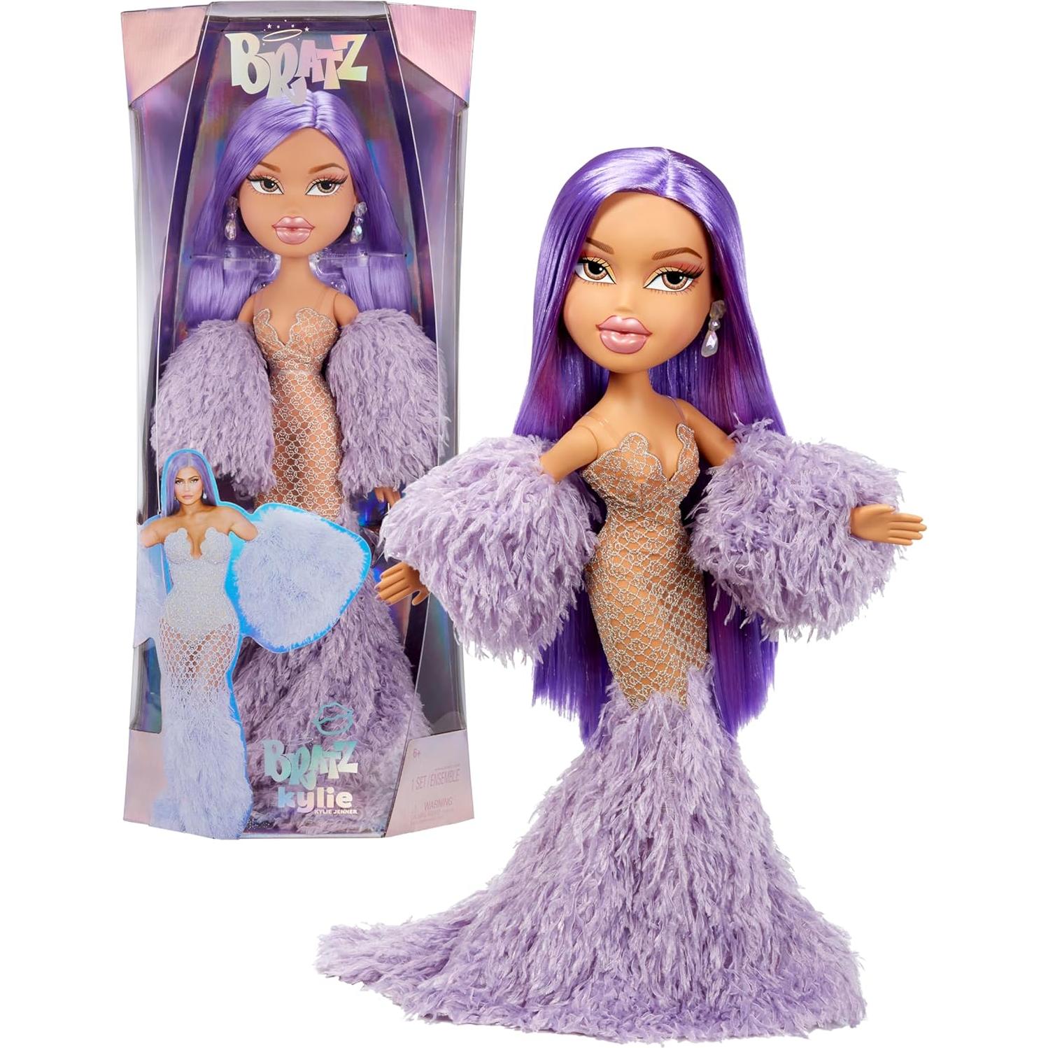 Muñeca Bratz x Kylie Jenner 60 cm con Vestido Premium