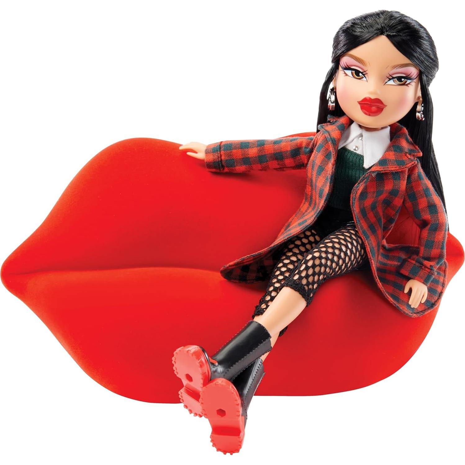 Sofá Labio Bratz para Muñecas - Muebles de Moda Funky