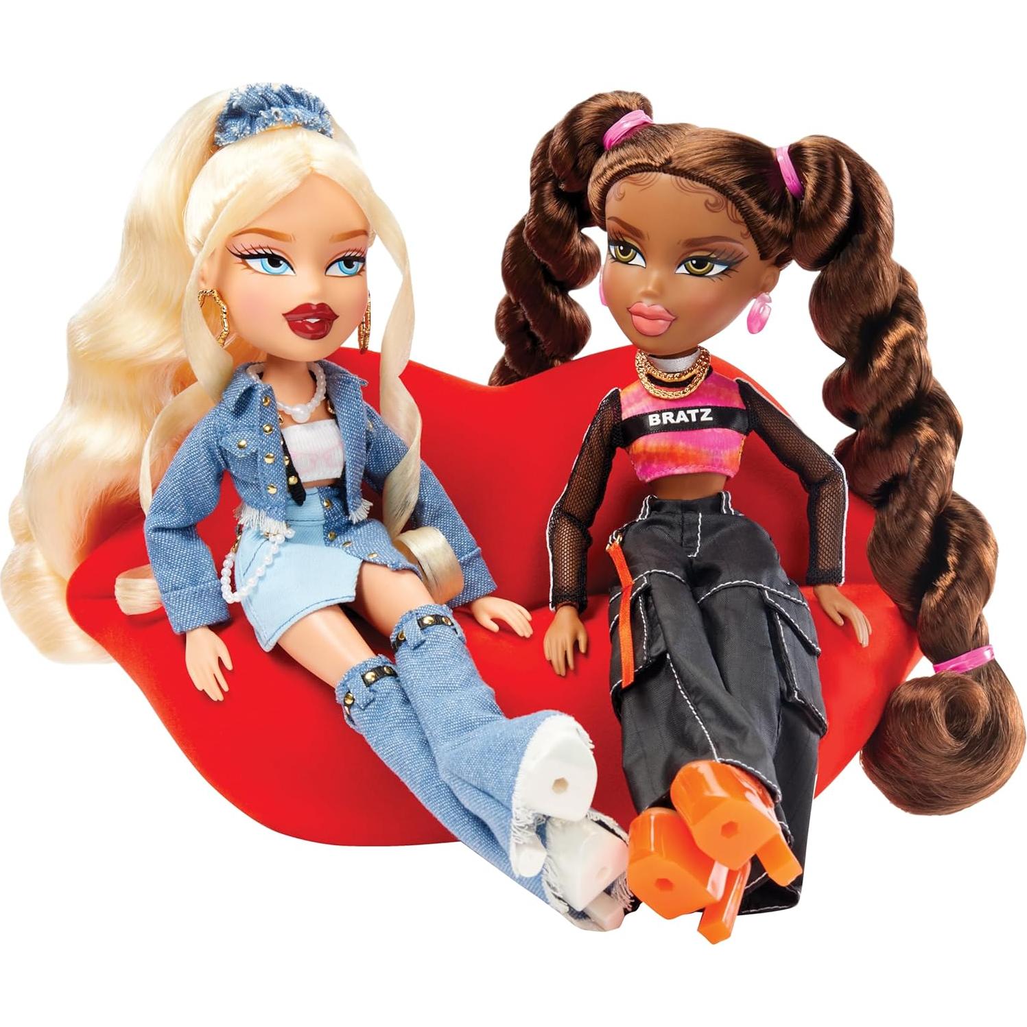 Sofá Labio Bratz para Muñecas - Muebles de Moda Funky