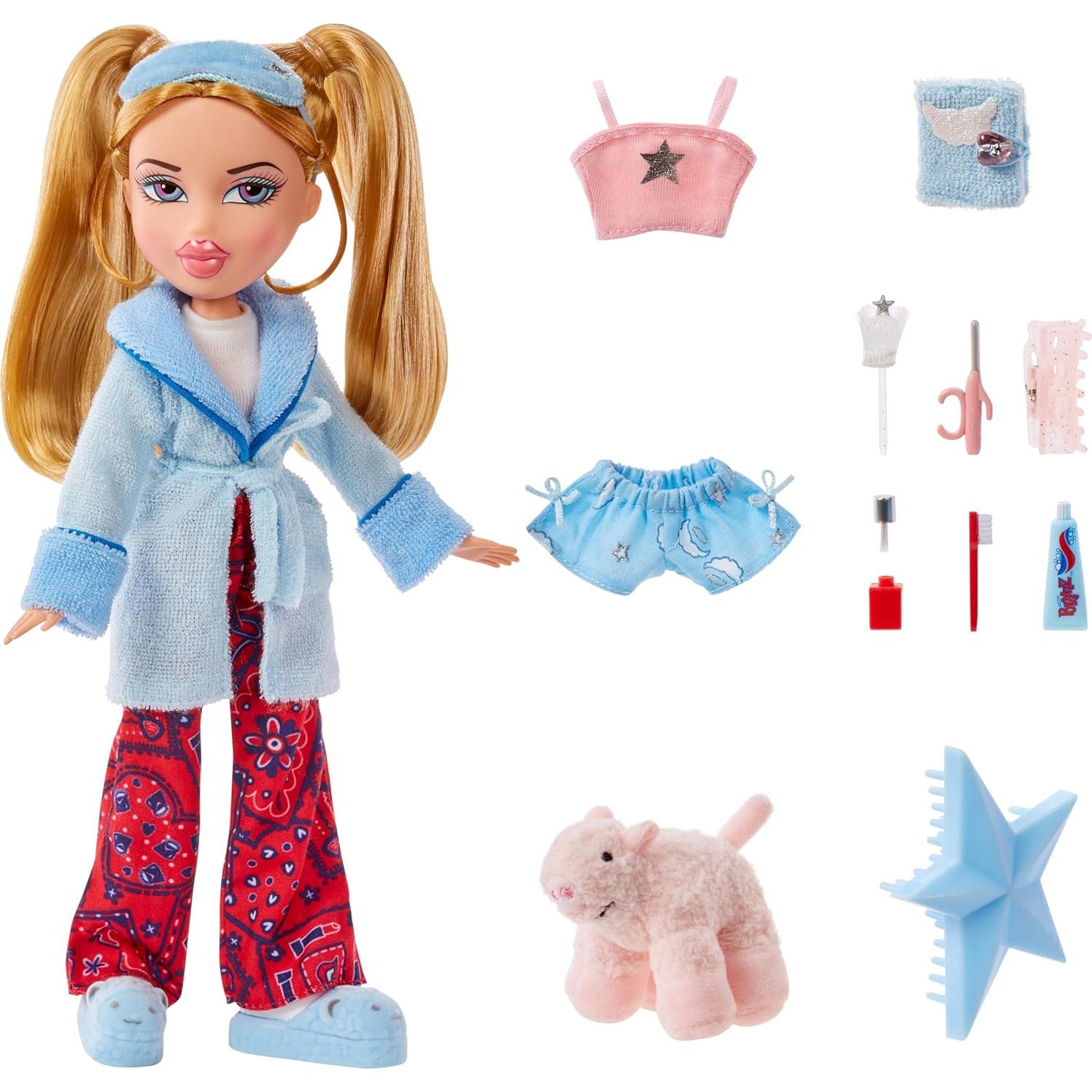 Muñeca Bratz Cloe Fiesta de Sueños con 2 Pijamas y Accesorios