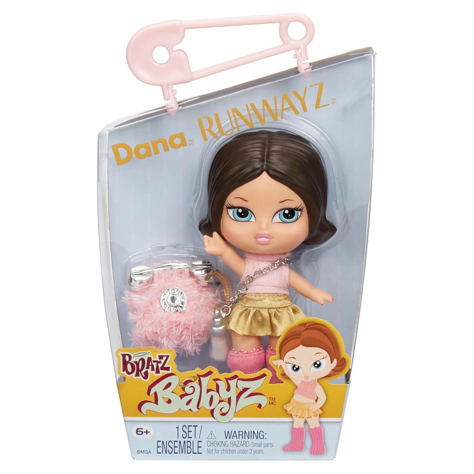 Muñeca Bratz Babyz Runwayz Dana con Atuendo de Moda