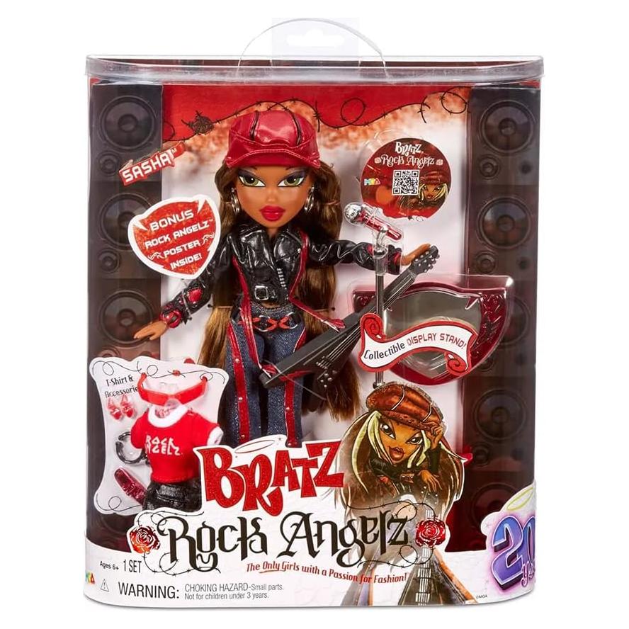 Muñeca Bratz Rock Angelz Sasha Edición Especial 20 Años